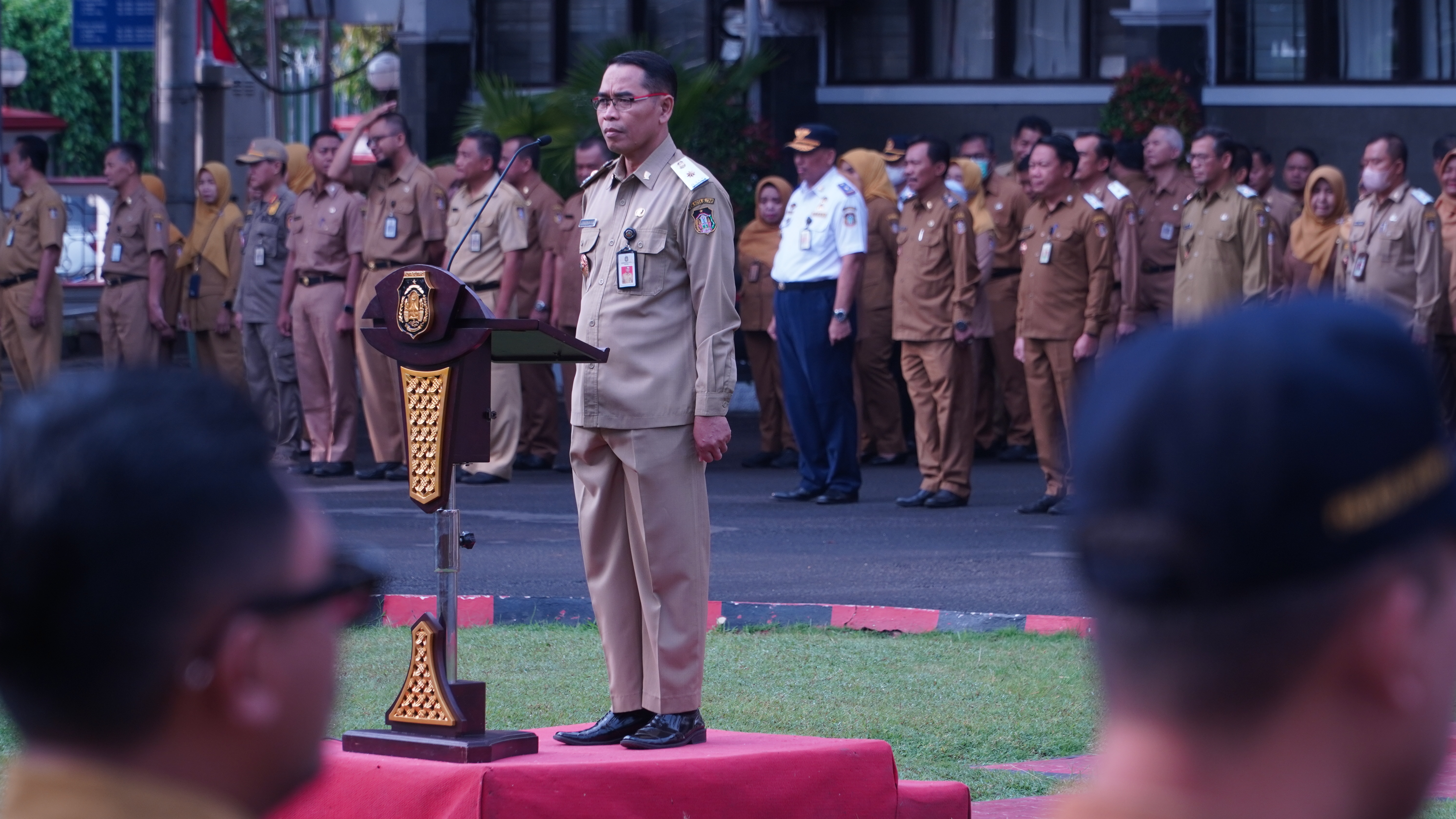 30 Juni 2025 - Apel Gabungan ASN PEMKOT BLITAR (P3AP2KB)