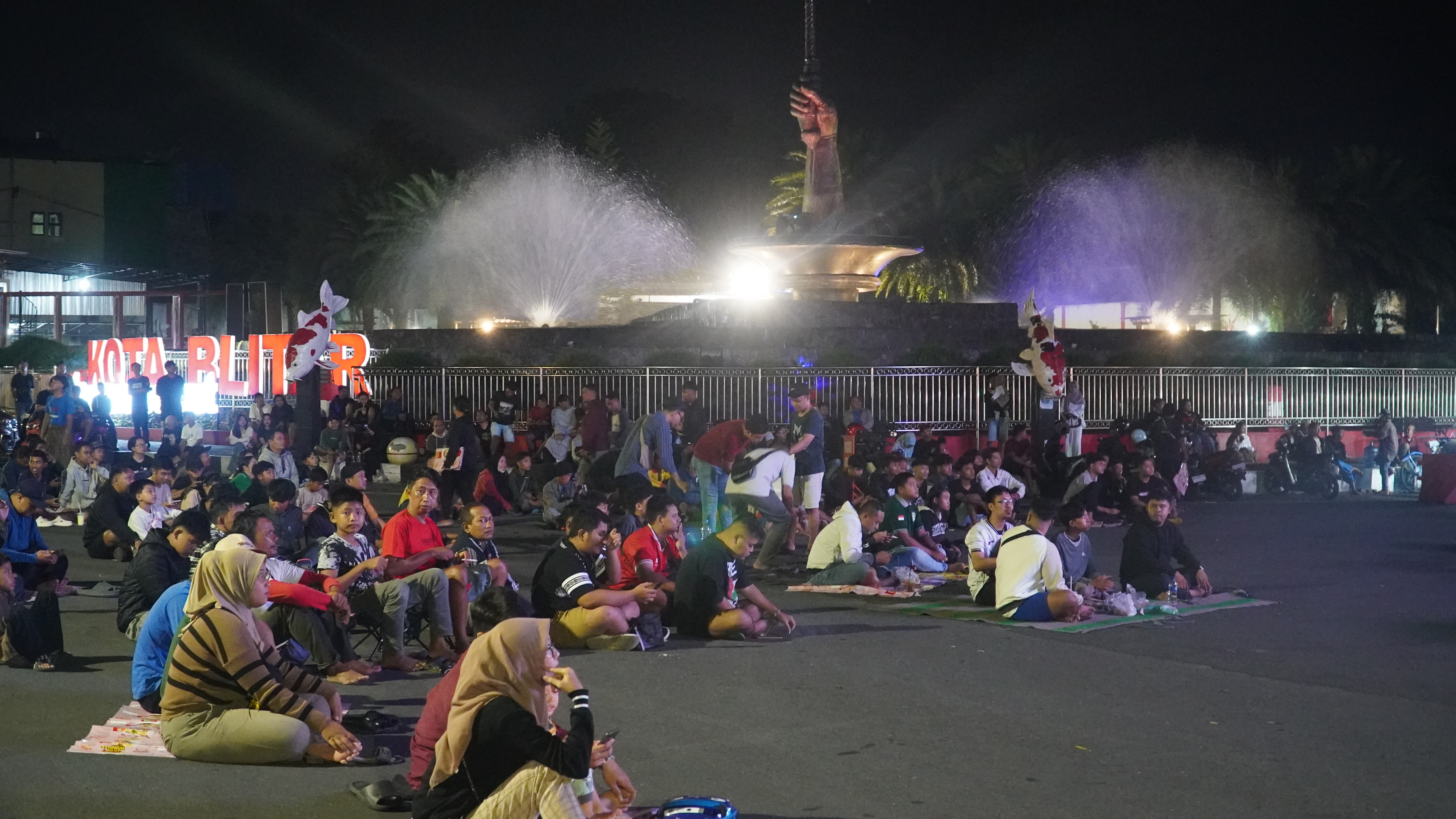 14 April 2025 - Nobar Pertandingan Sepakbola AFC U17 ASIAN CUP SAUDI ARABIA 2025  Indonesia - Korea Utara ( 0 - 6 )