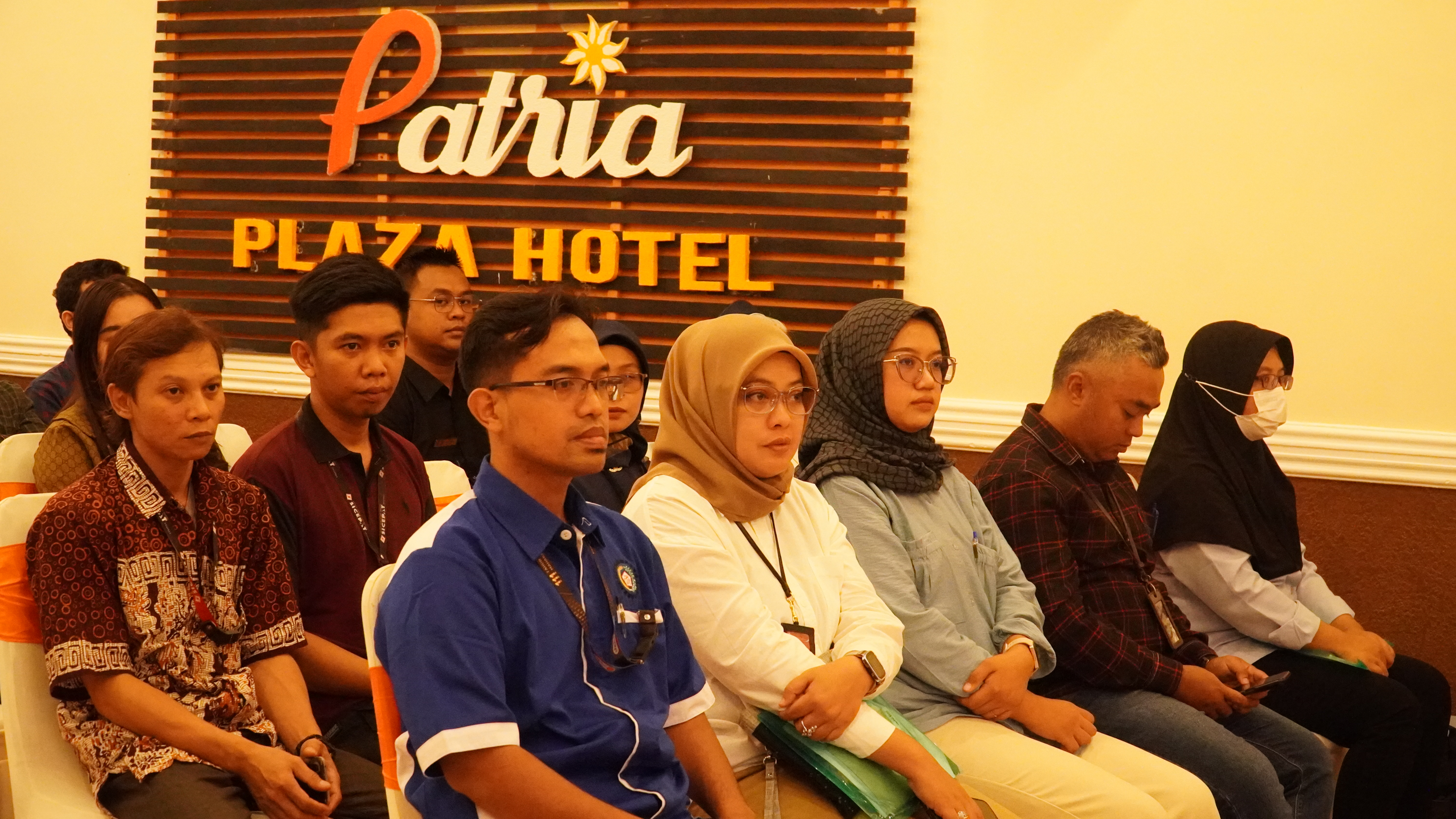 30 April 2025 - Pembukaan Sosialisasi Peraturan Ketenagakerjaan Tentang Pembuatan Peraturan Perusahaan di Ballroom Patria Plaza Hotel