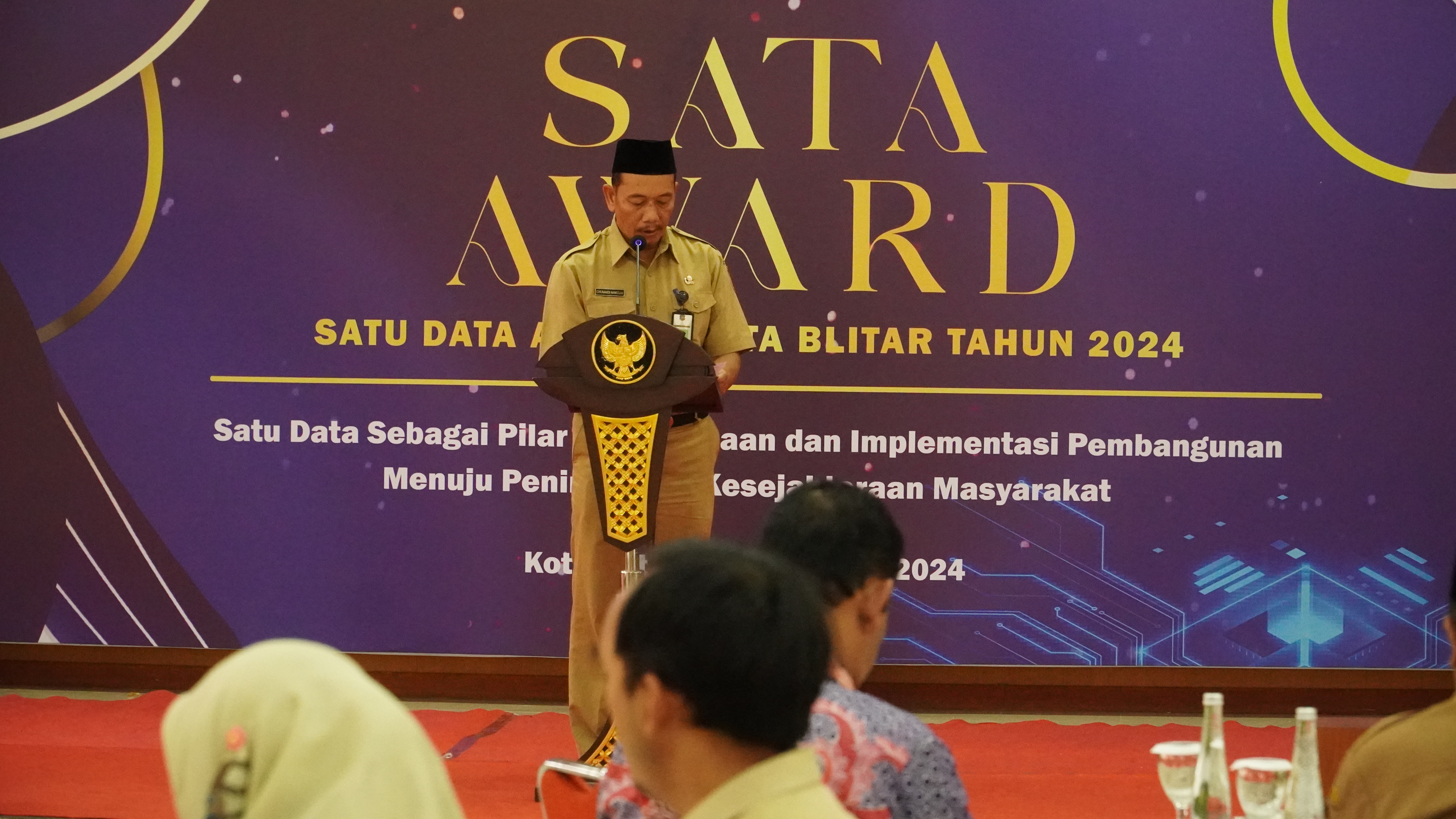 26 November 2024 -  Penganugerahan SATU DATA AWARD Kota Blitar Tahun 2024