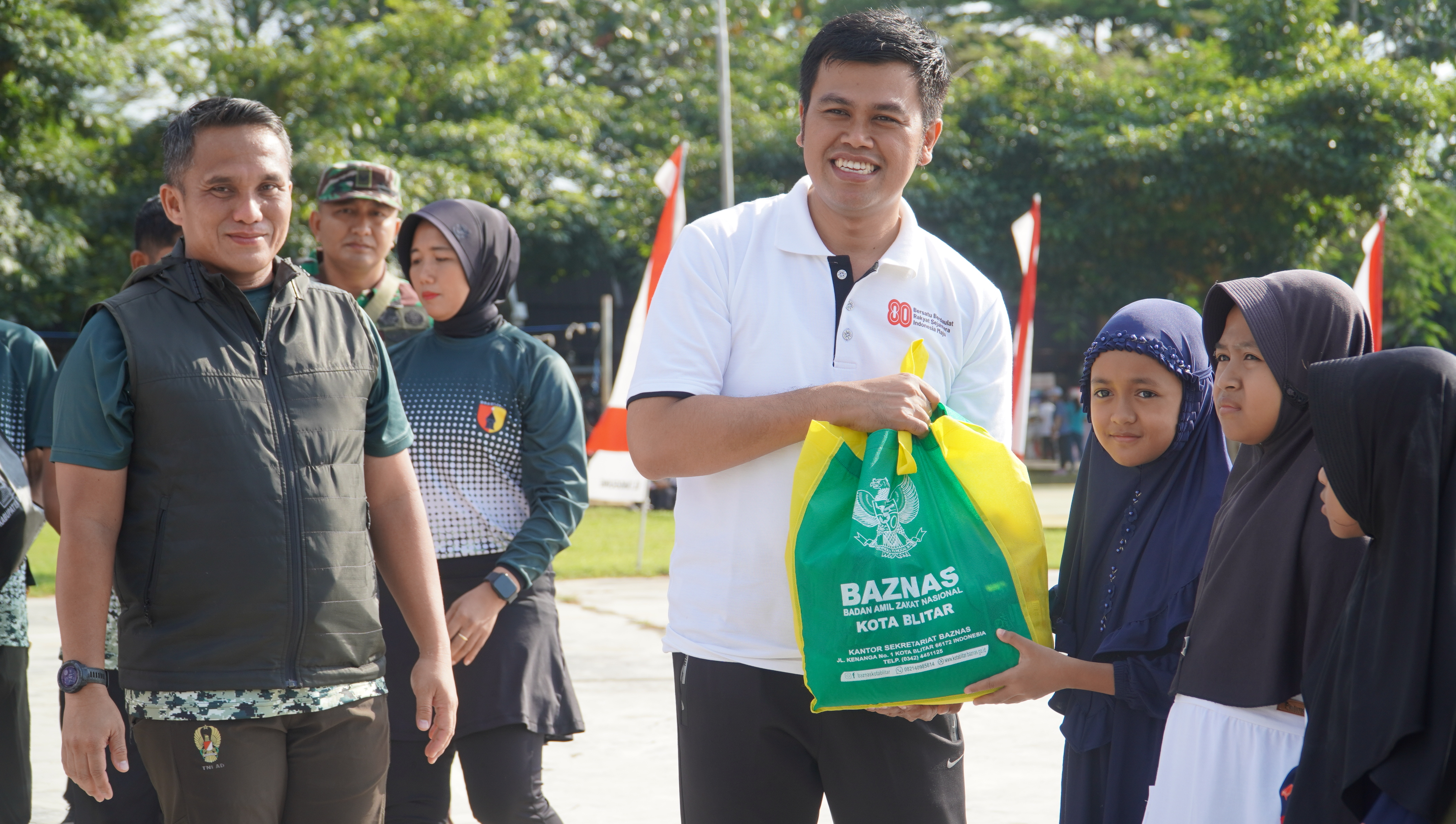 21 September 2025- Bhakti Sosial dlm rangka HUT TNI Ke-80 di Sport Center