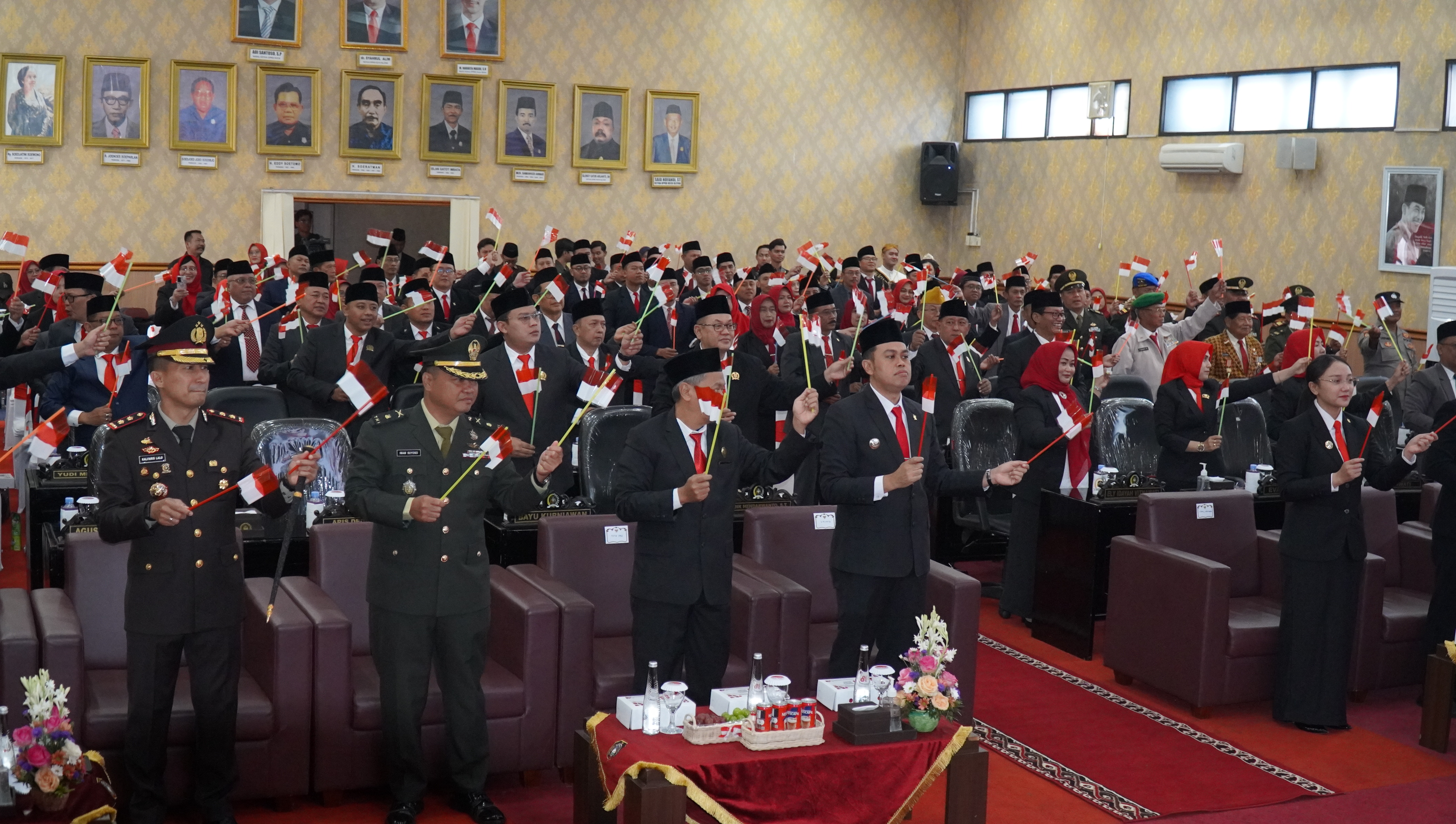 14 Agustus 2026 - RaParipurna Mendengarkan Pidato Presiden