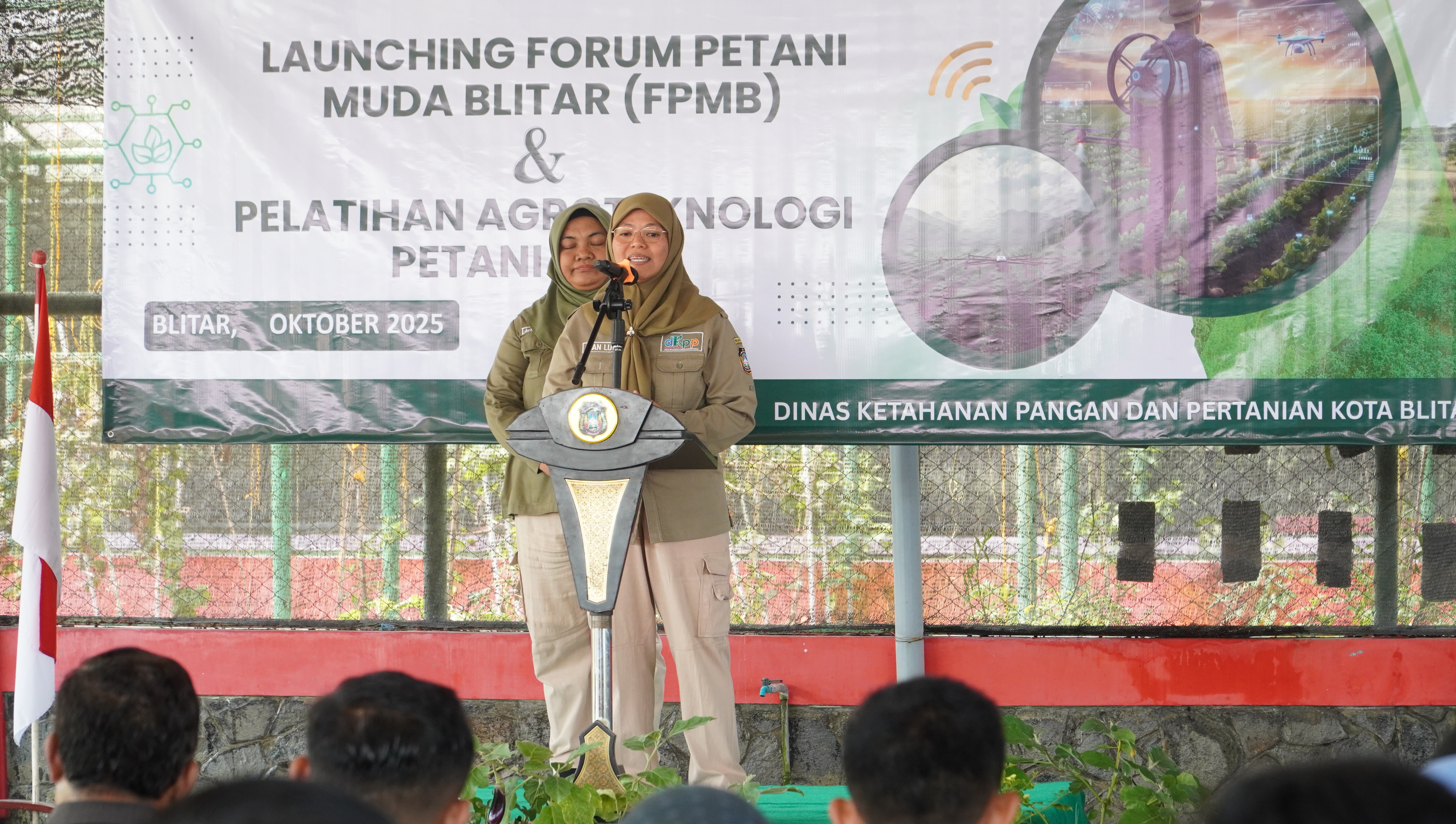 7 Oktober 2025- Launching FORUM PETANI MUDA KOTA BLITAR di Aula Kantor Dinas Pertanian