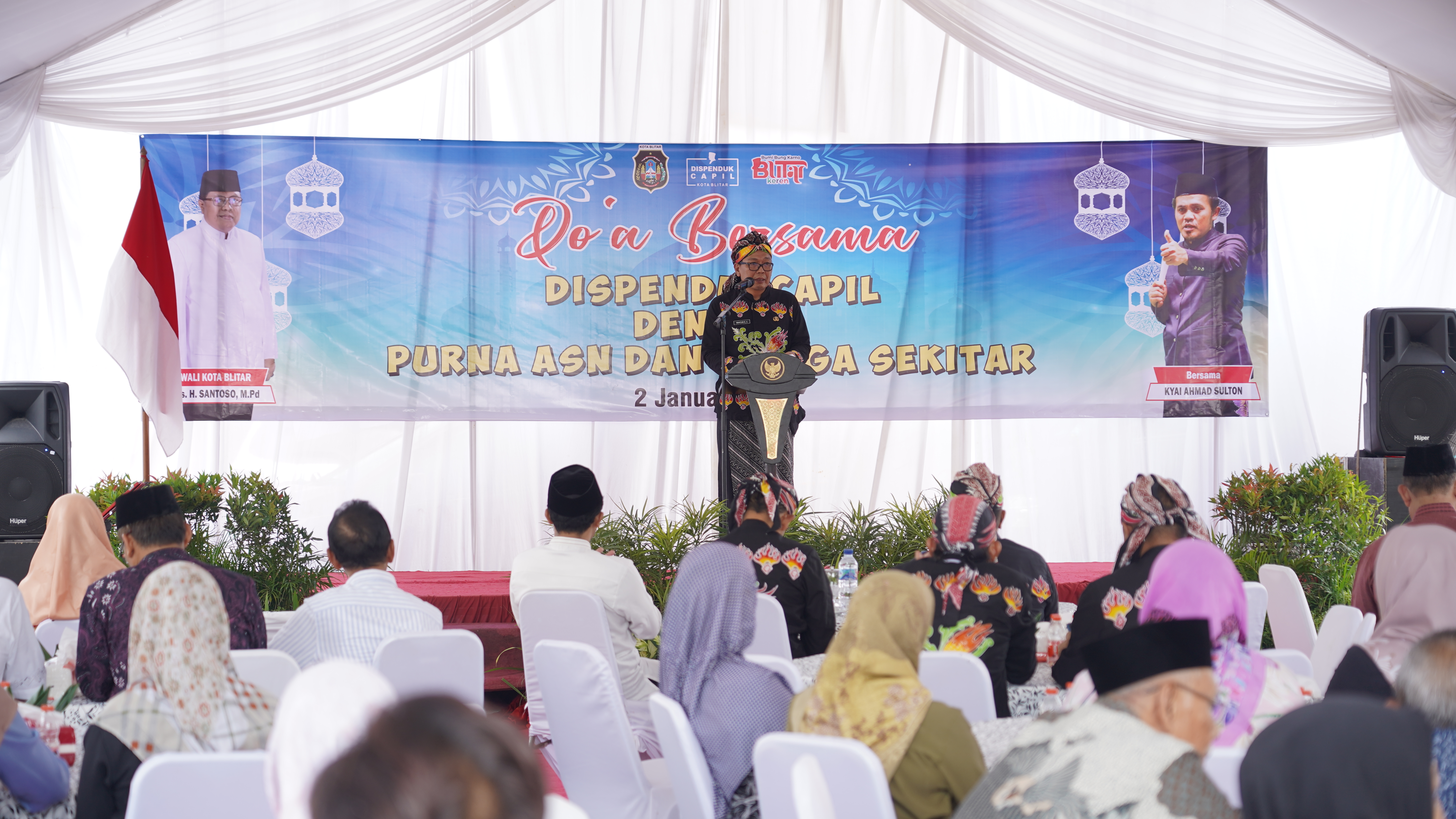 2 Januari 2025 - Doa Bersama DISPENDUKCAPIL dengan PURNA ASN &amp;amp;amp; Warga Sekitar