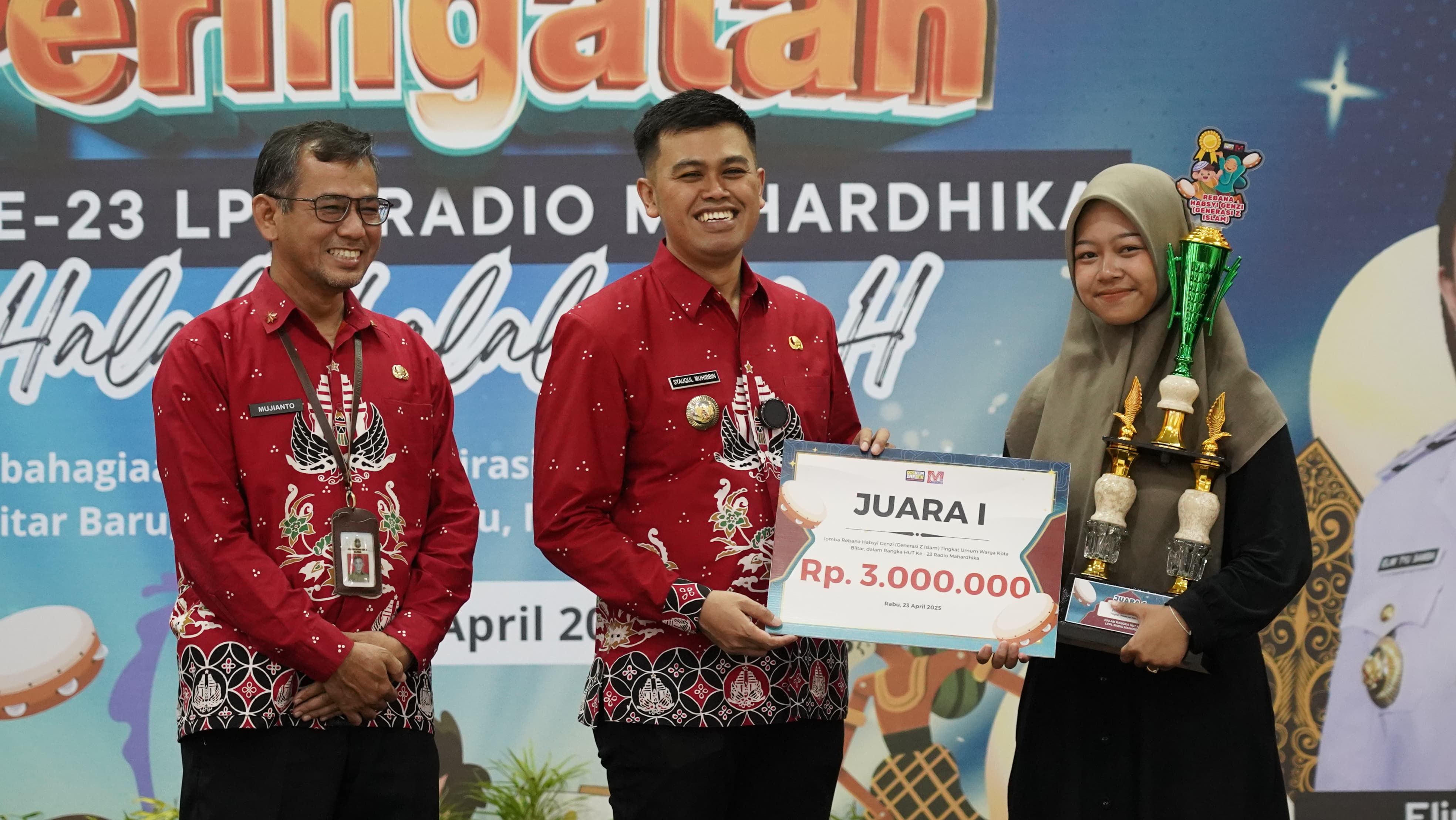 24 April 2025 - Resepsi HUT KE-23 LPPL Radio Mahardika FM