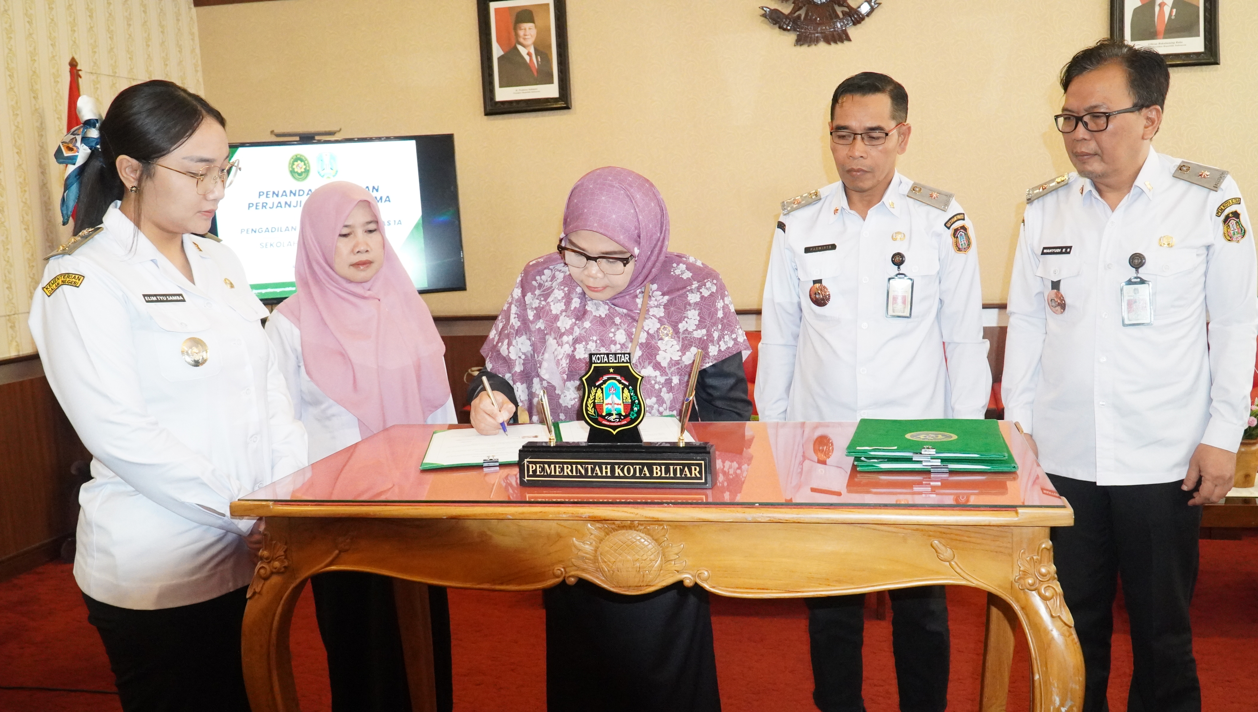 27 Agustus 2025-Penandatanganan Perjanjian Kerjasama dg Pengadilan Agama di Ruang Samaptaloka