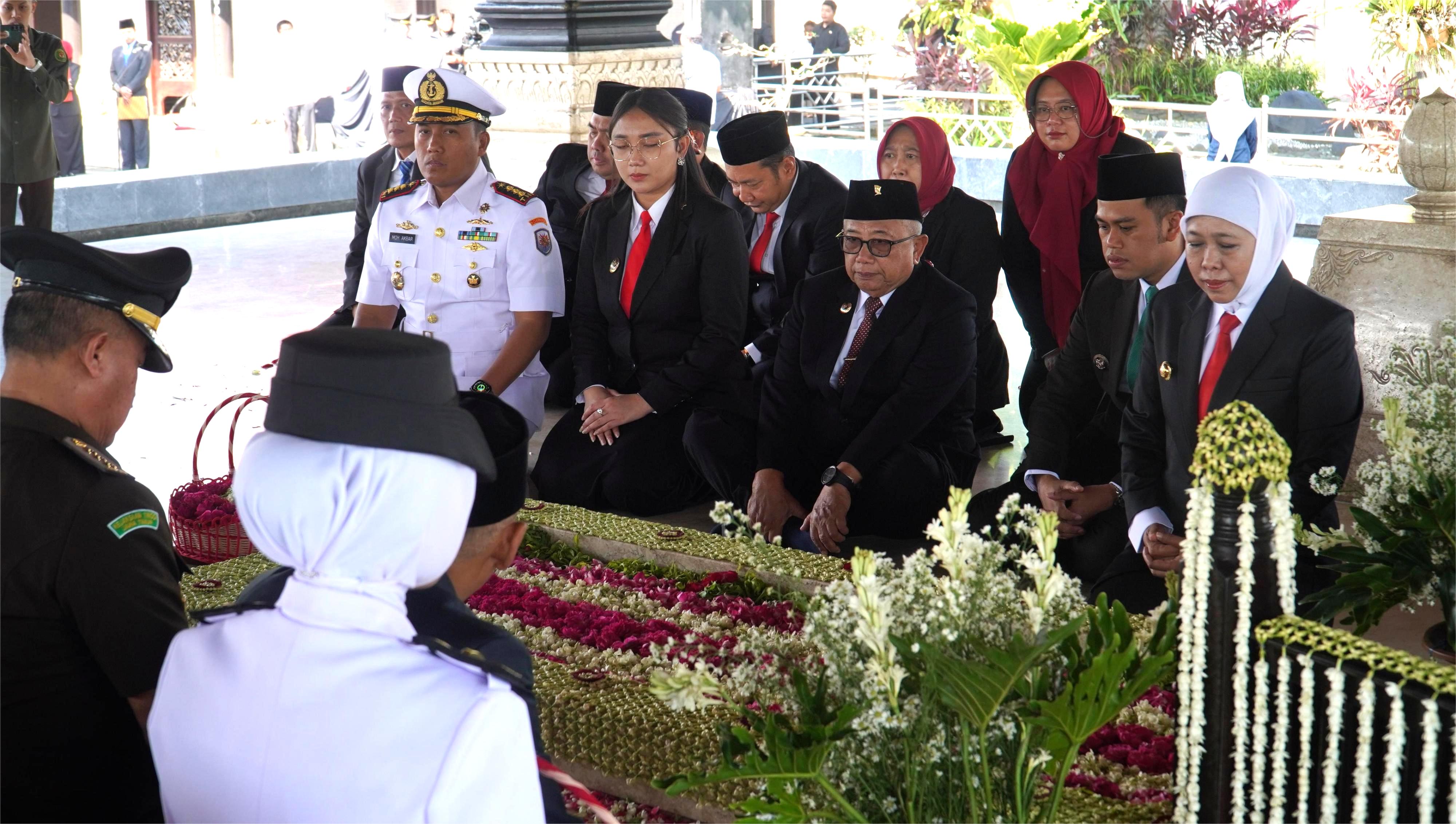 8 Oktober 2025- Upacara Ziarah dalam rangka HUT K-80 PROVINSI JAWA TIMUR di Makam Bung Karno