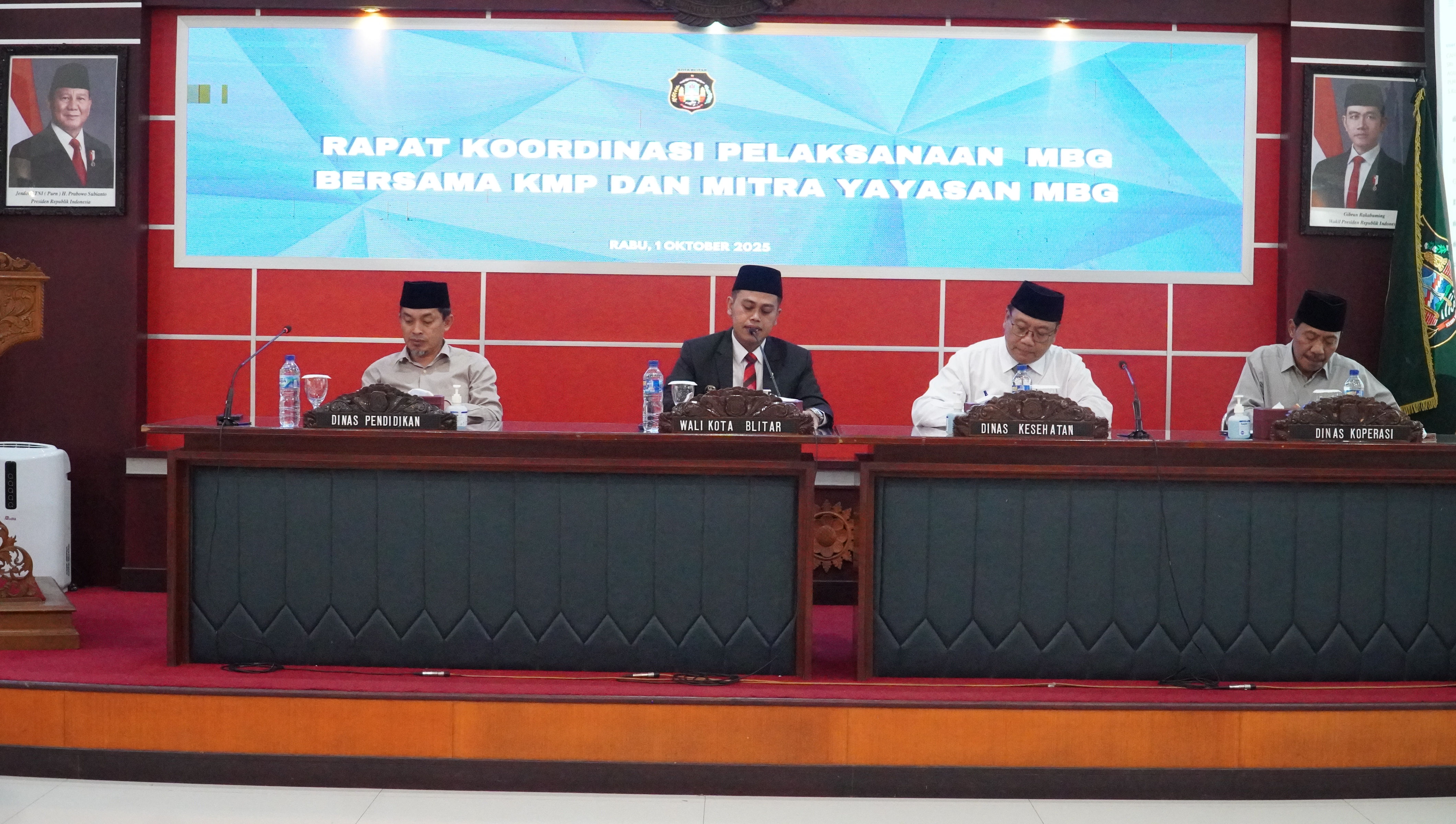 1 Oktober 2025- Rakor Pelaksanaan MBG bersama KMP &amp; Mitra Yayasan MBG