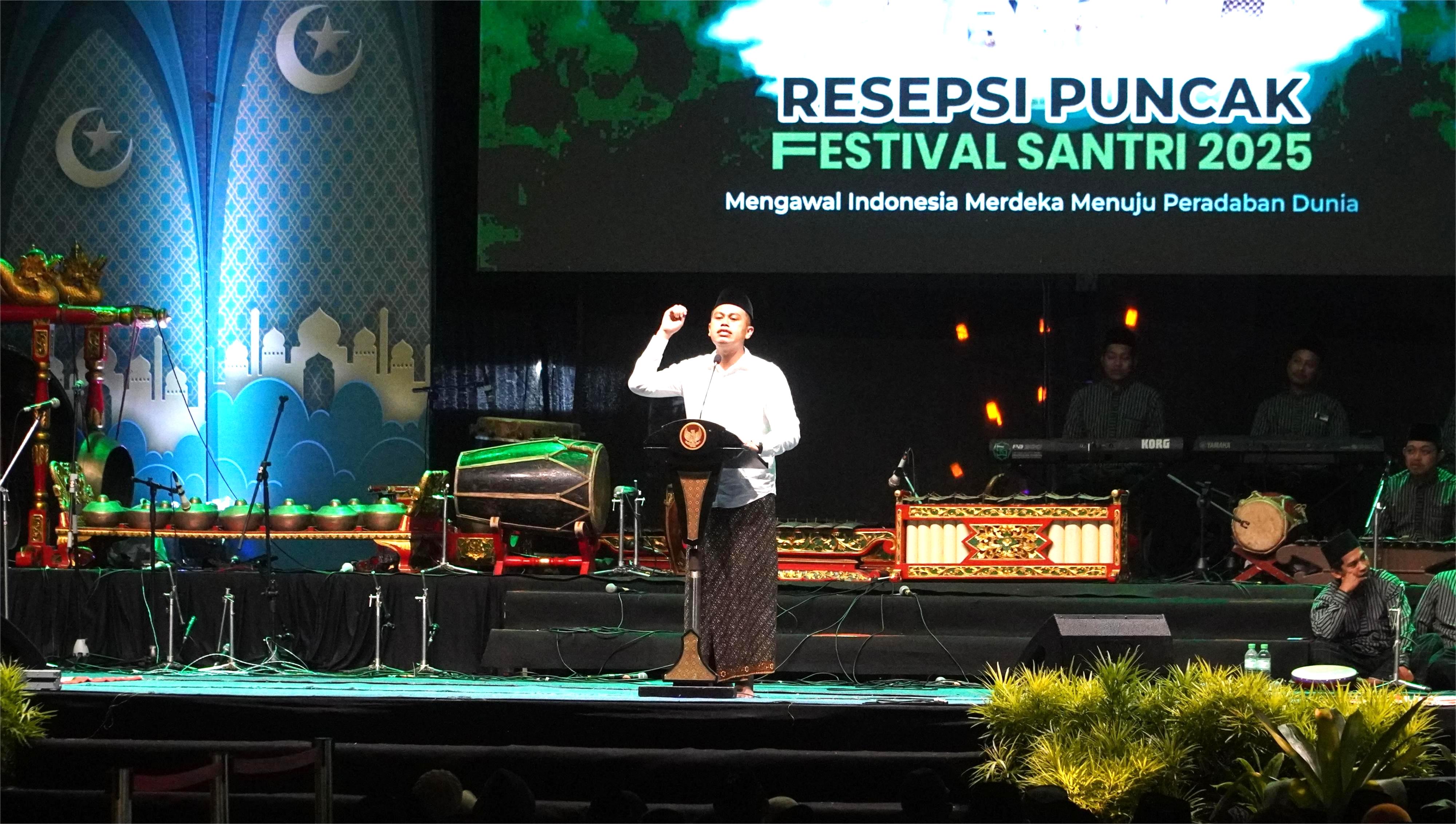 25  Oktober 2025 - Resepsi Puncak Festival Santri 2025
