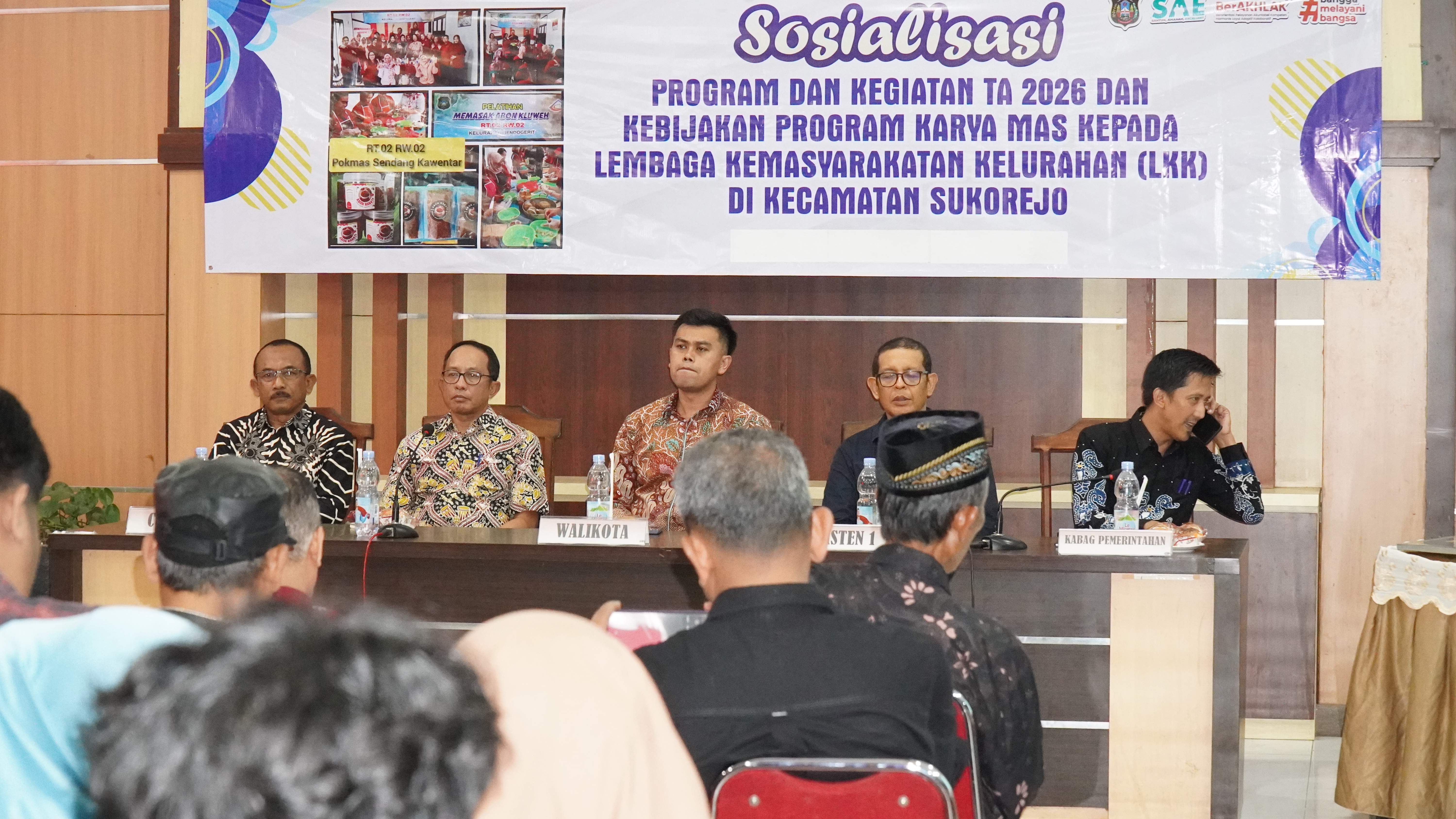 16 Desember 2025- Sosialisasi Program &amp; Kegiatan Kota Blitar Tahun 2026 di Balai Kec.SUKOREJO
