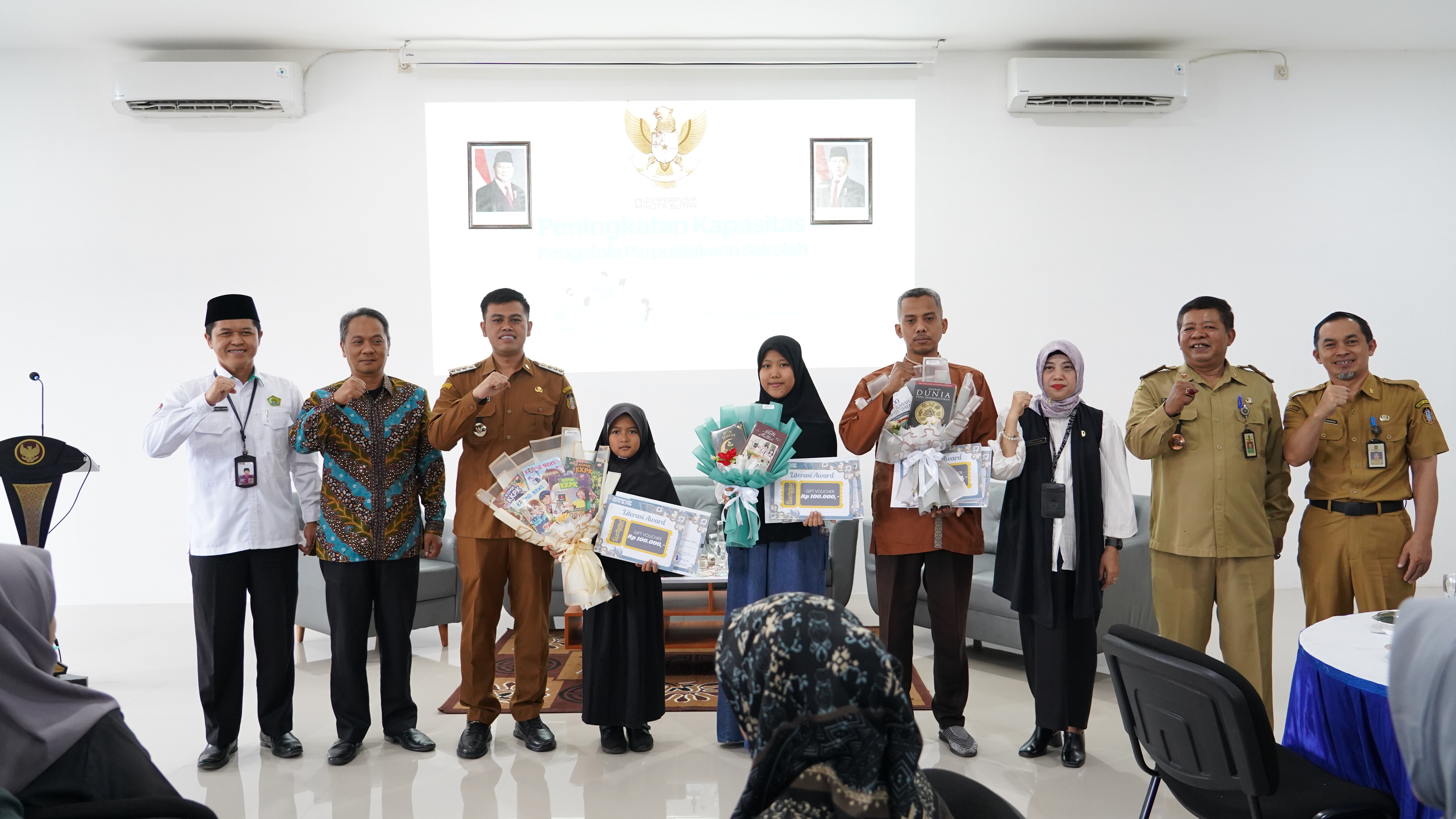 30 September 2025- Peningkatan Kapasitas Pengelola Perpustkaan Sekolah SD MI &amp; SMP MTs se-Kota Blitar