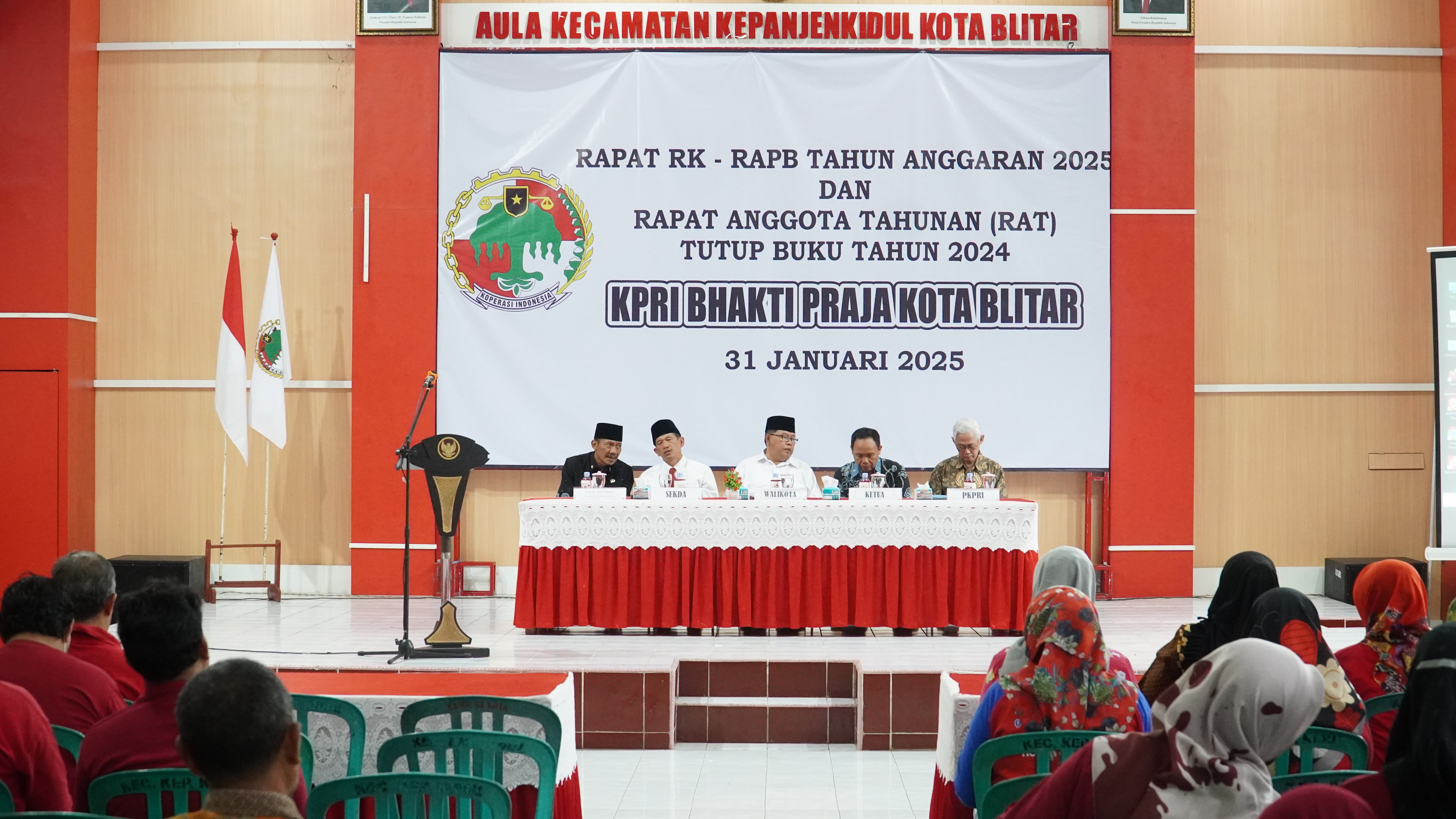 31 Januari 2025 - Rapat Anggota Tahunan KPRI BHAKTI PRAJA