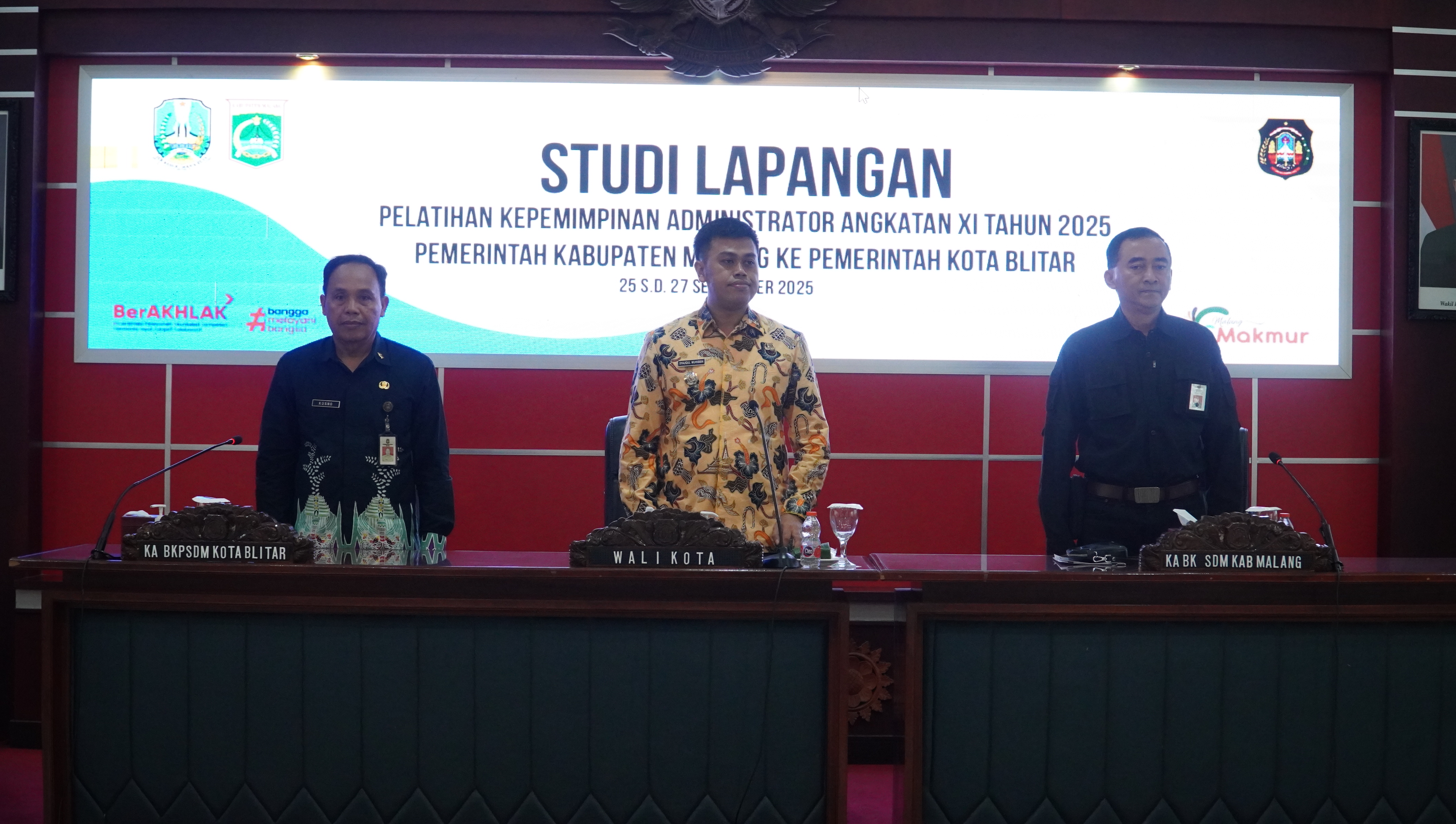 26 September 2025 - Penerimaan Studi Lapangan Pelatihan Kepemimpinan Administrasi (PKA) Dari Kab.MALANG