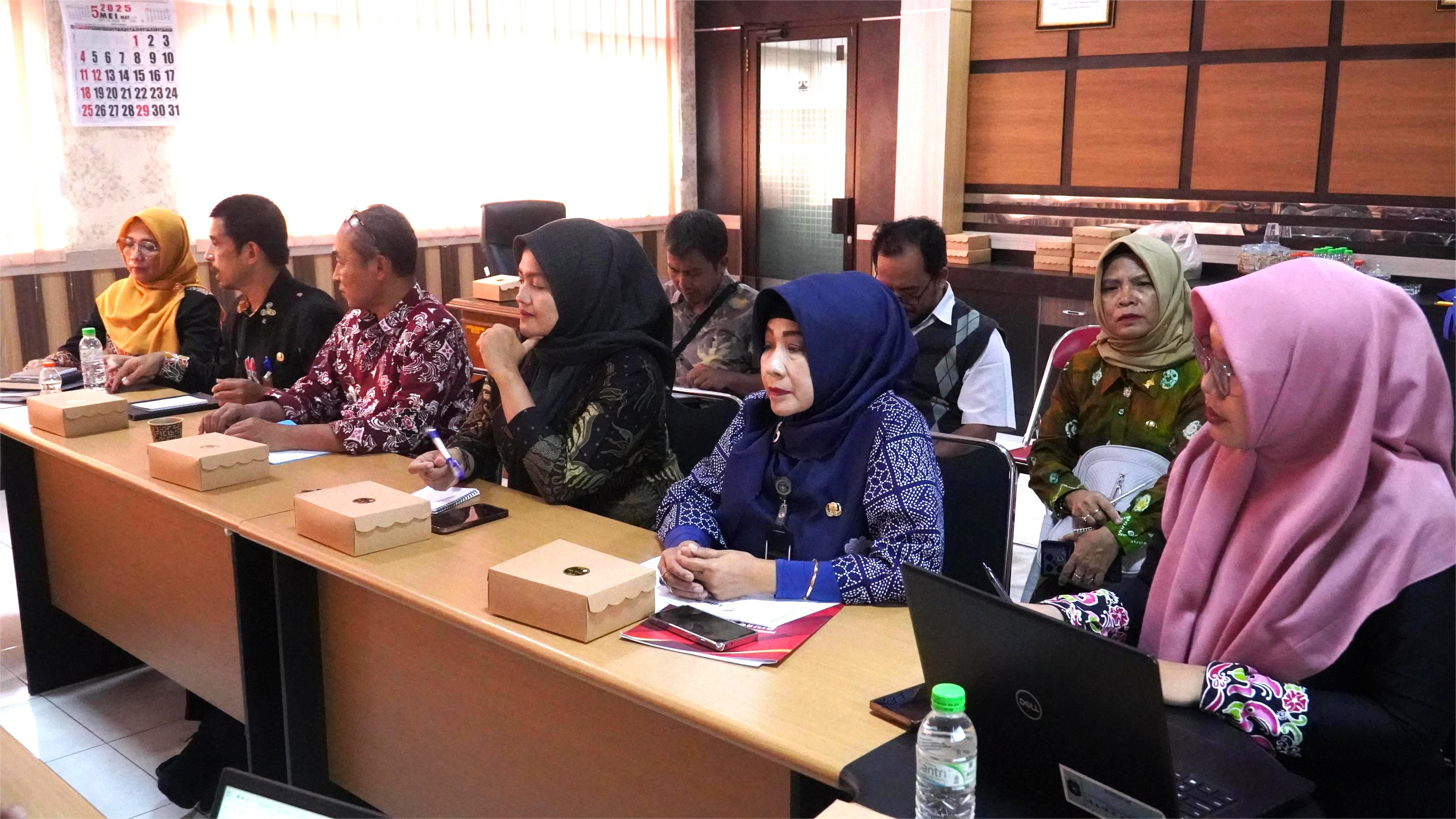21 Mei 2025 - Rakor Persiapan Sekolah Rakyat di ruang rapat Lt 2 BPKAD