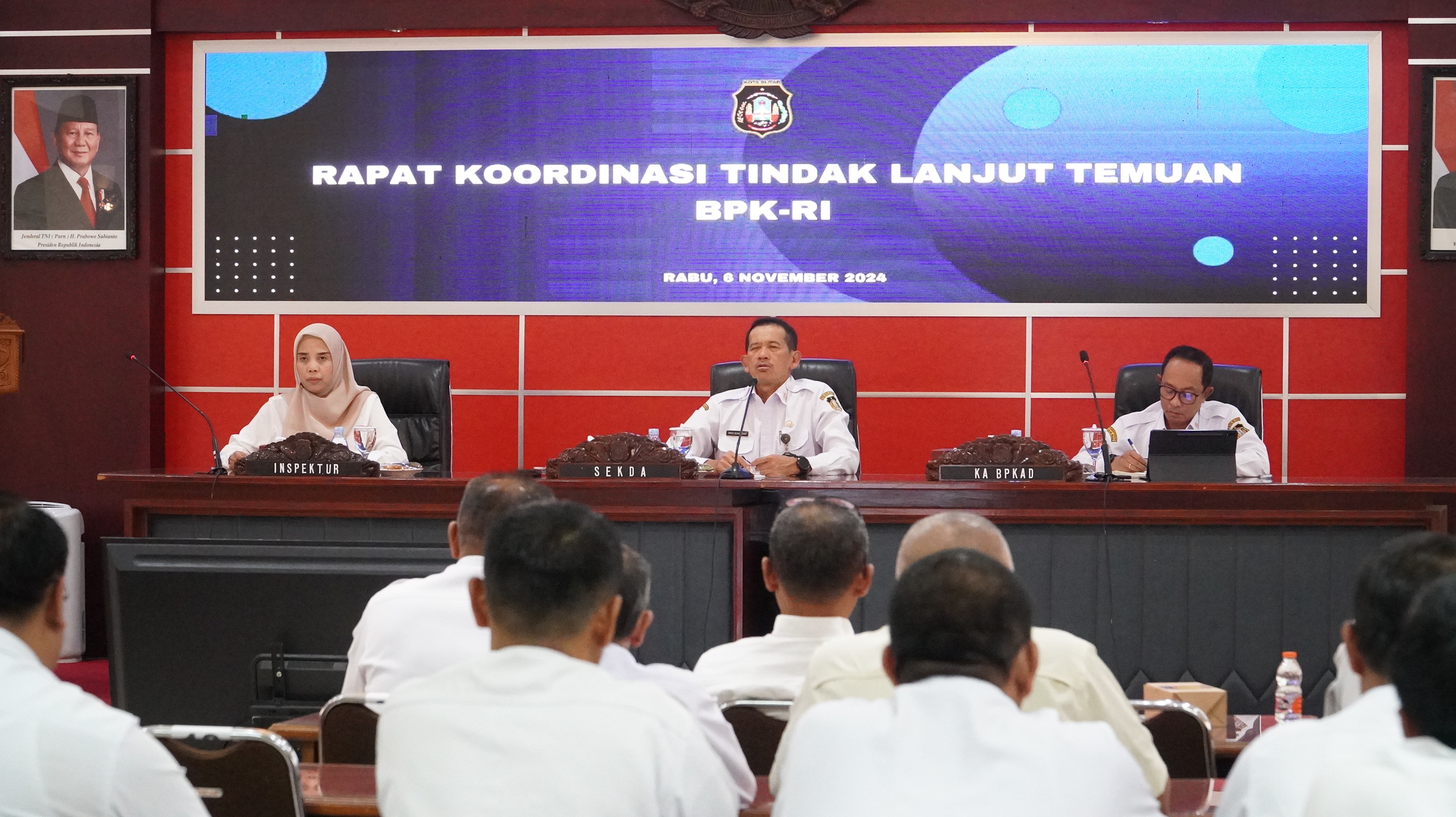 6 November 2024 - Rakor Tindak Lanjut Temuan Aset Tetap