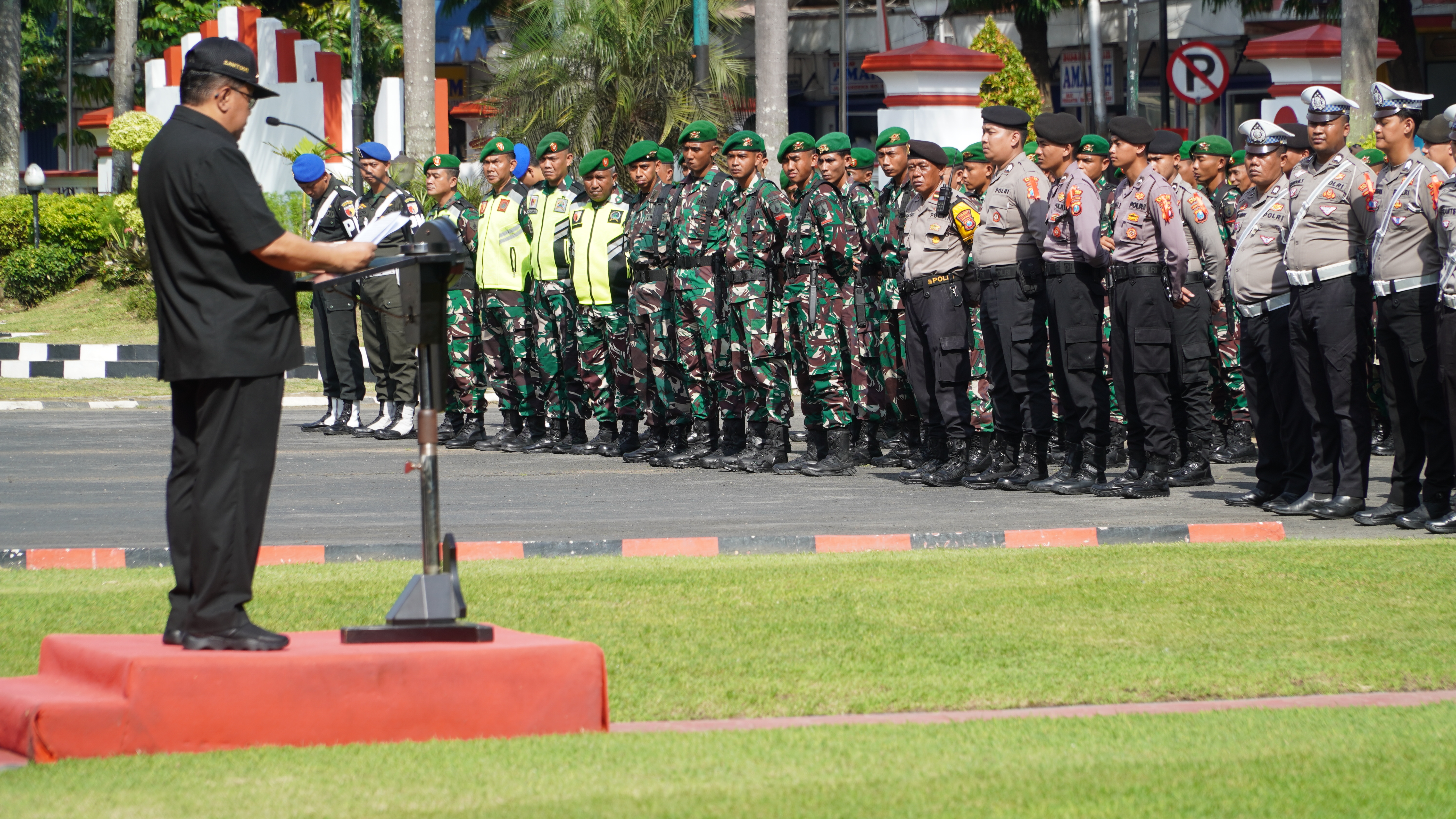 20 Desember 2024 - Apel Gelar Pasukan OPERASI LILIN SEMERU 2024