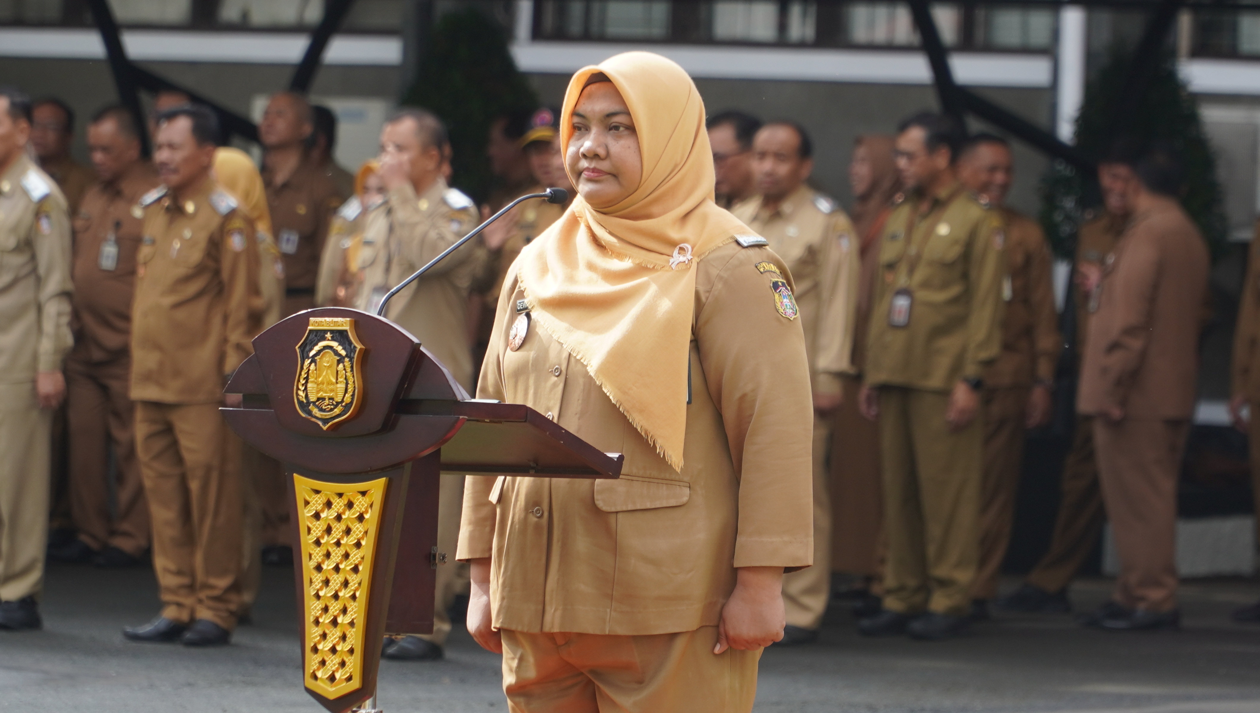 24 November 2025- Apel gabungan ASN PEMKOT BLITAR (DKPP)