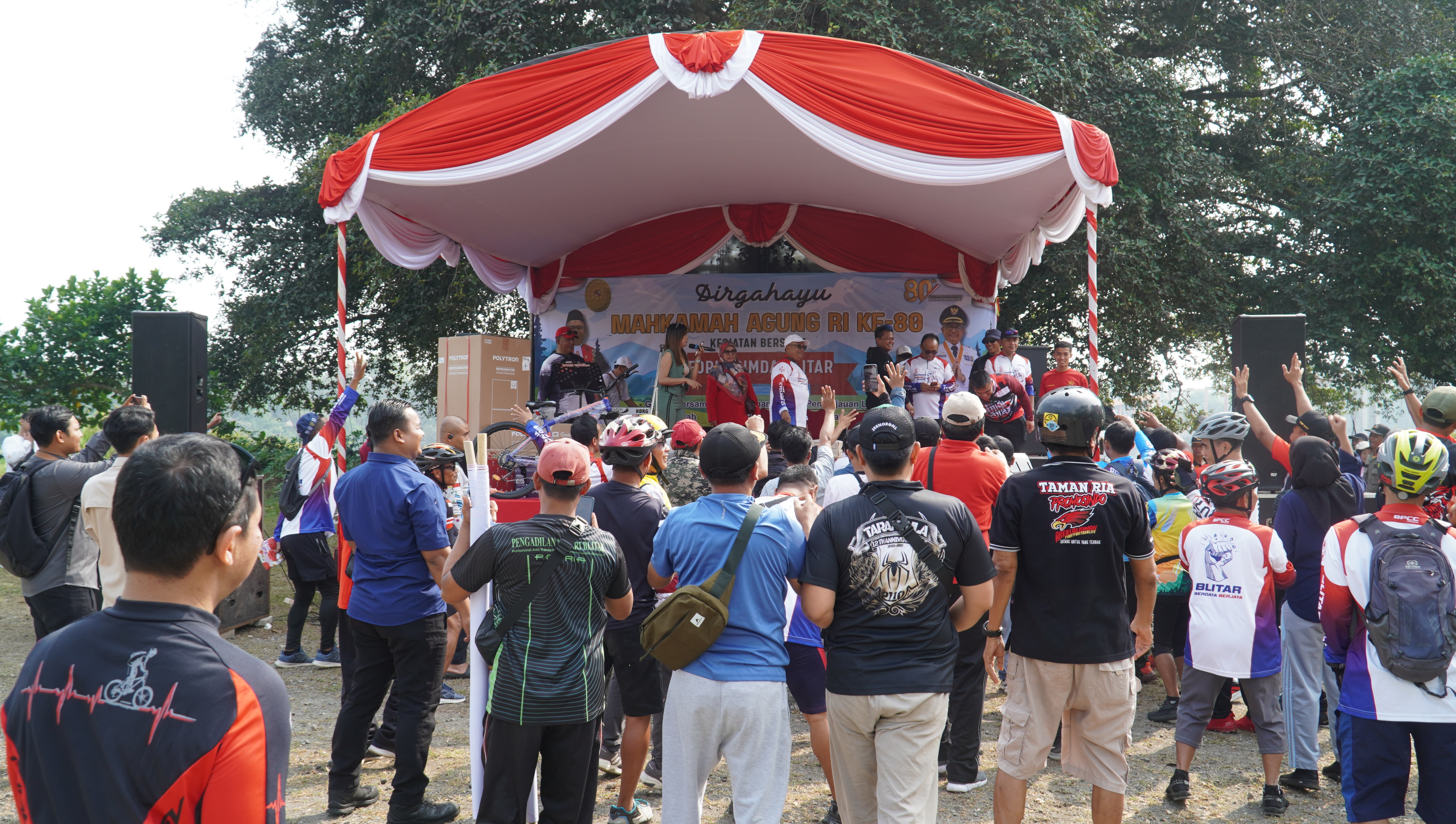 22 Agustus 2025- Dirgahayu MAKAMAH AGUNG RI di Taman Serut Gogodeso Kab.Blitar