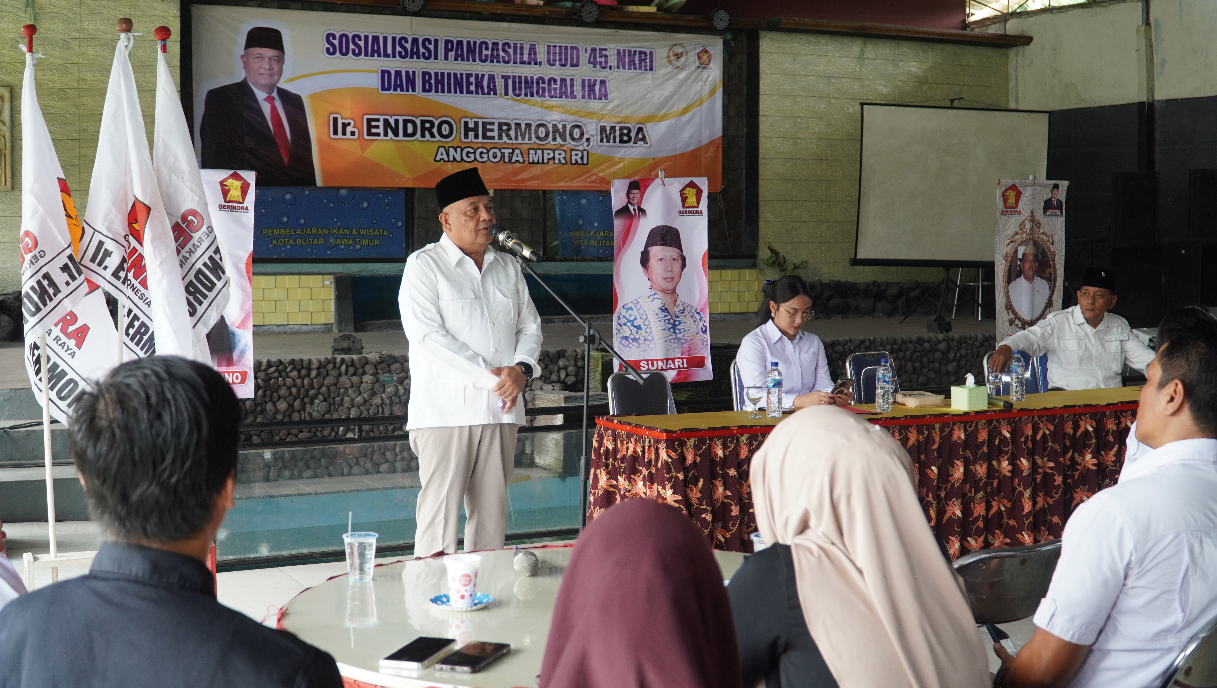 20 September 2025- Sosialisasi Pancasila, UUD 1945, NKRI &amp; Bhineka Tunggal Ika oleh MPR (Bapak Endro Hermono) di Fish Garden