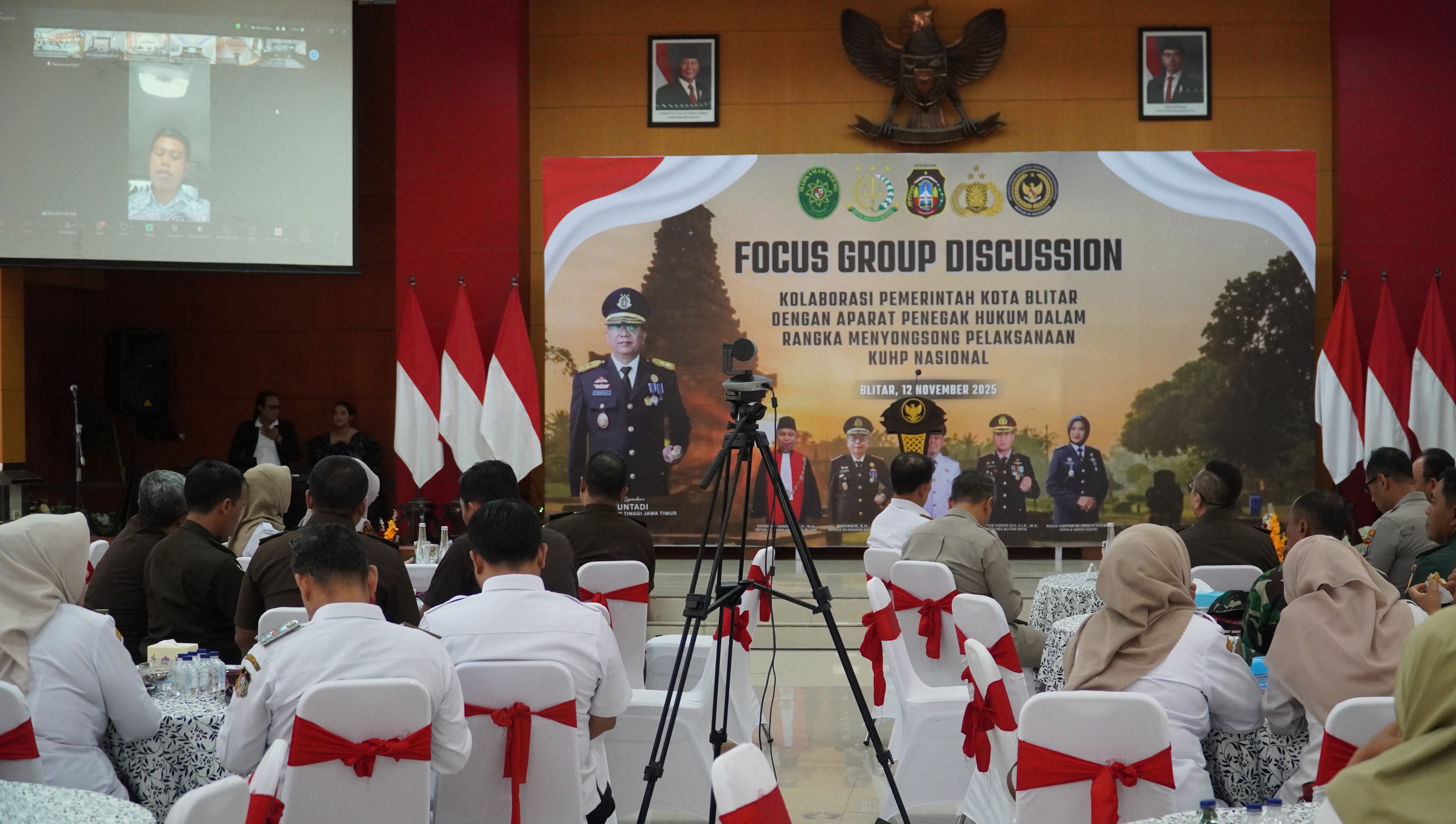 12 November 2025- FGD PEMKOT BLITAR dengan APARAT PENEGAK HUKUM dalam rangka Menyongsong Pelaksanaan KUHP Nasional