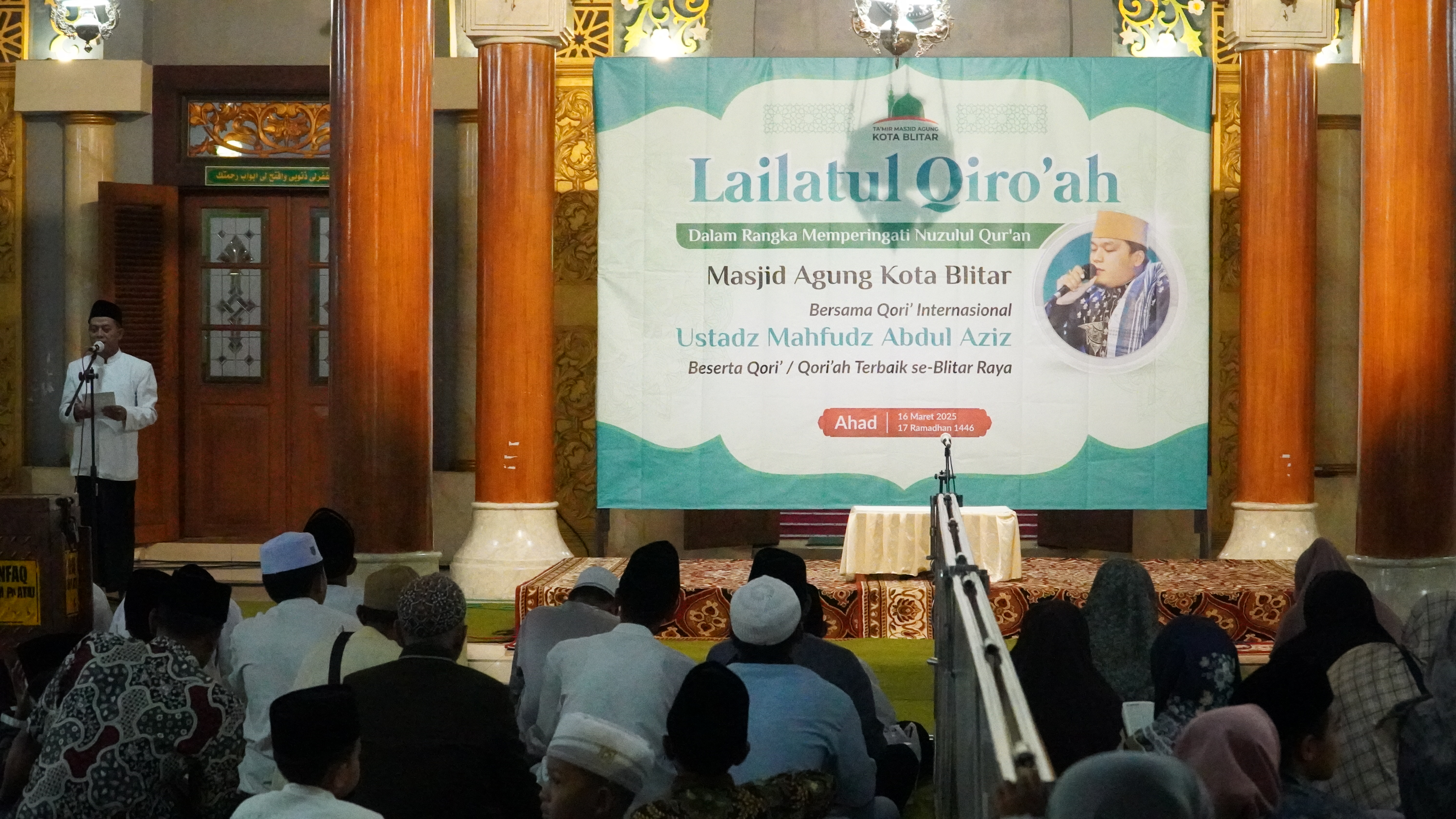 16 Maret 2025 - Peringatan NUZULUL QUR'AN di Masjid AGUNG KOTA BLITAR