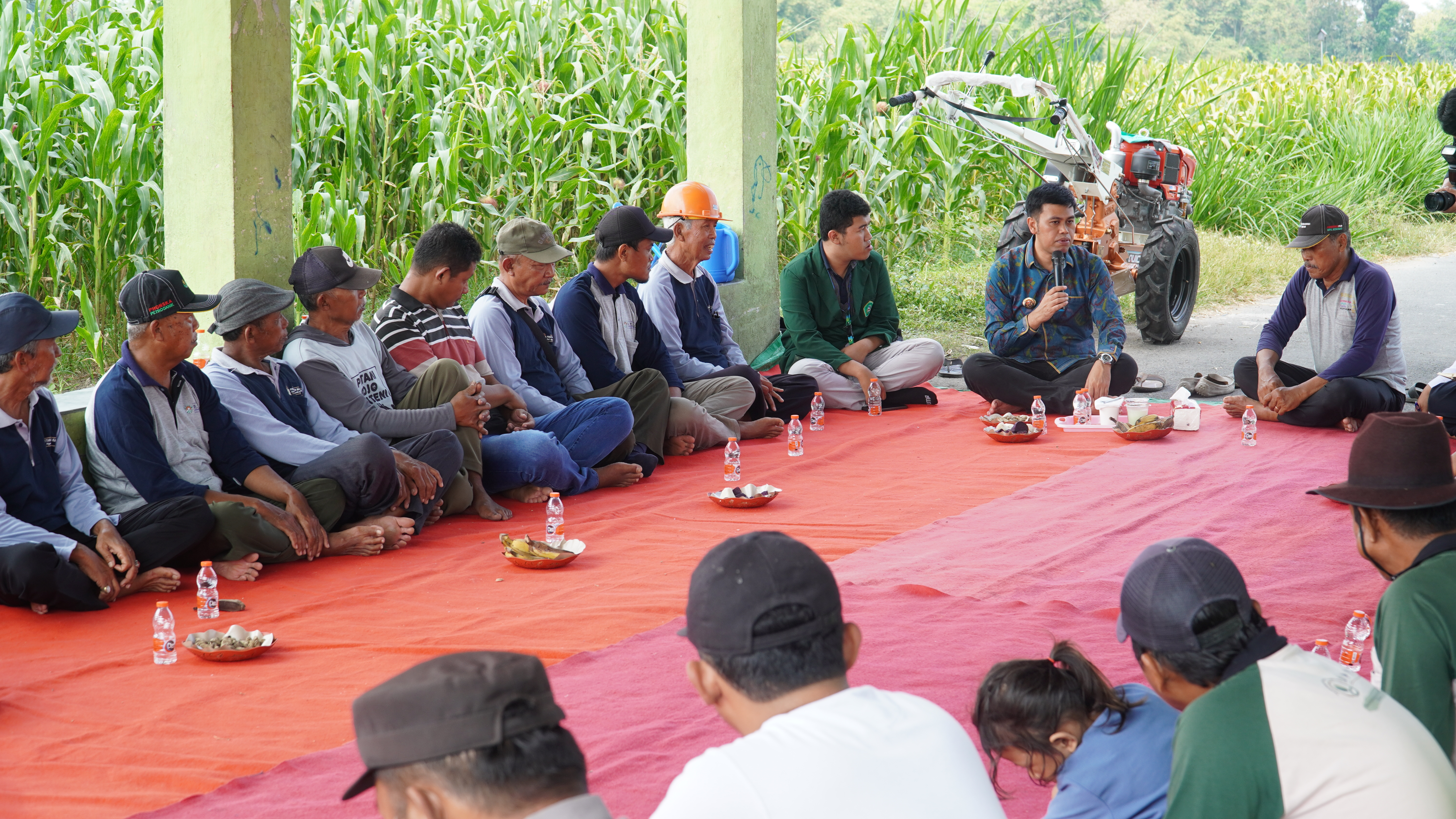 26 Juli-2025 Rembug Bolo Tani Bersama Mas Wali di Gubug Tani Poktan di Kelurahan Ngadirejo