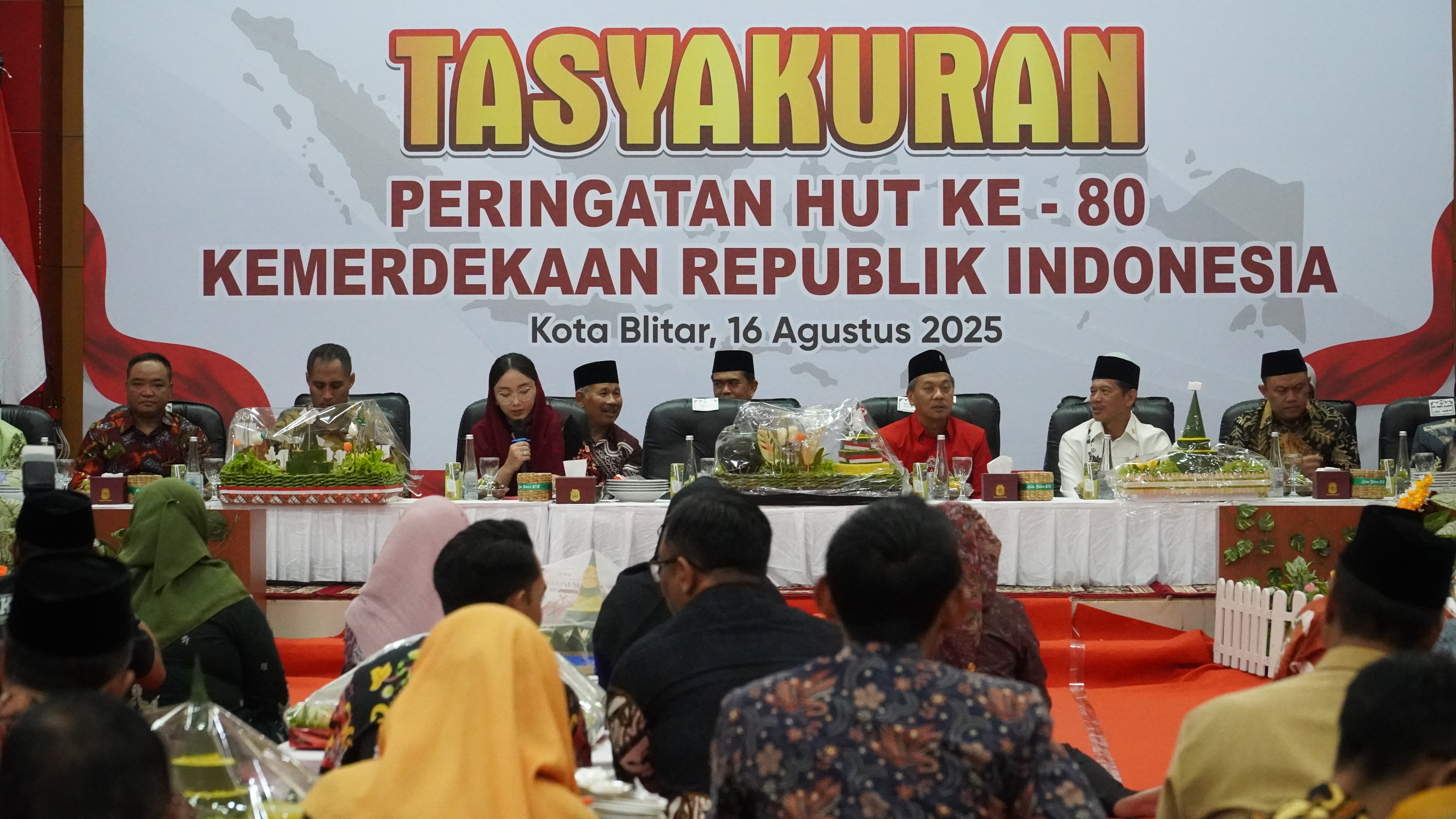 16 Agustus 2025 TASTAKURAN HUT K-80 RI KOTA BLITAR