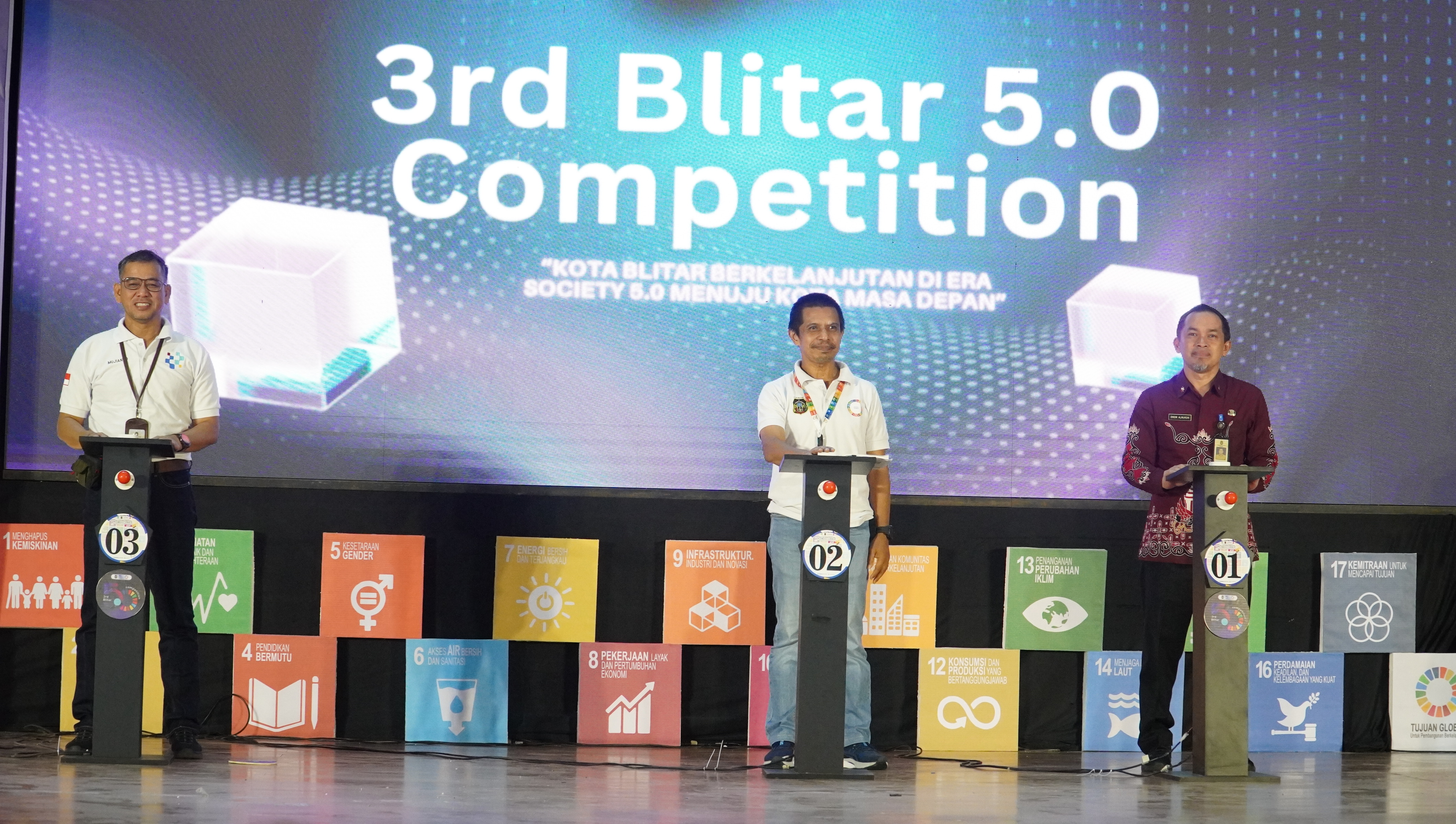 16 Oktober 2025-3rd Blitar 5.0 Competition di Gedung Kesenian Aryo Blitar