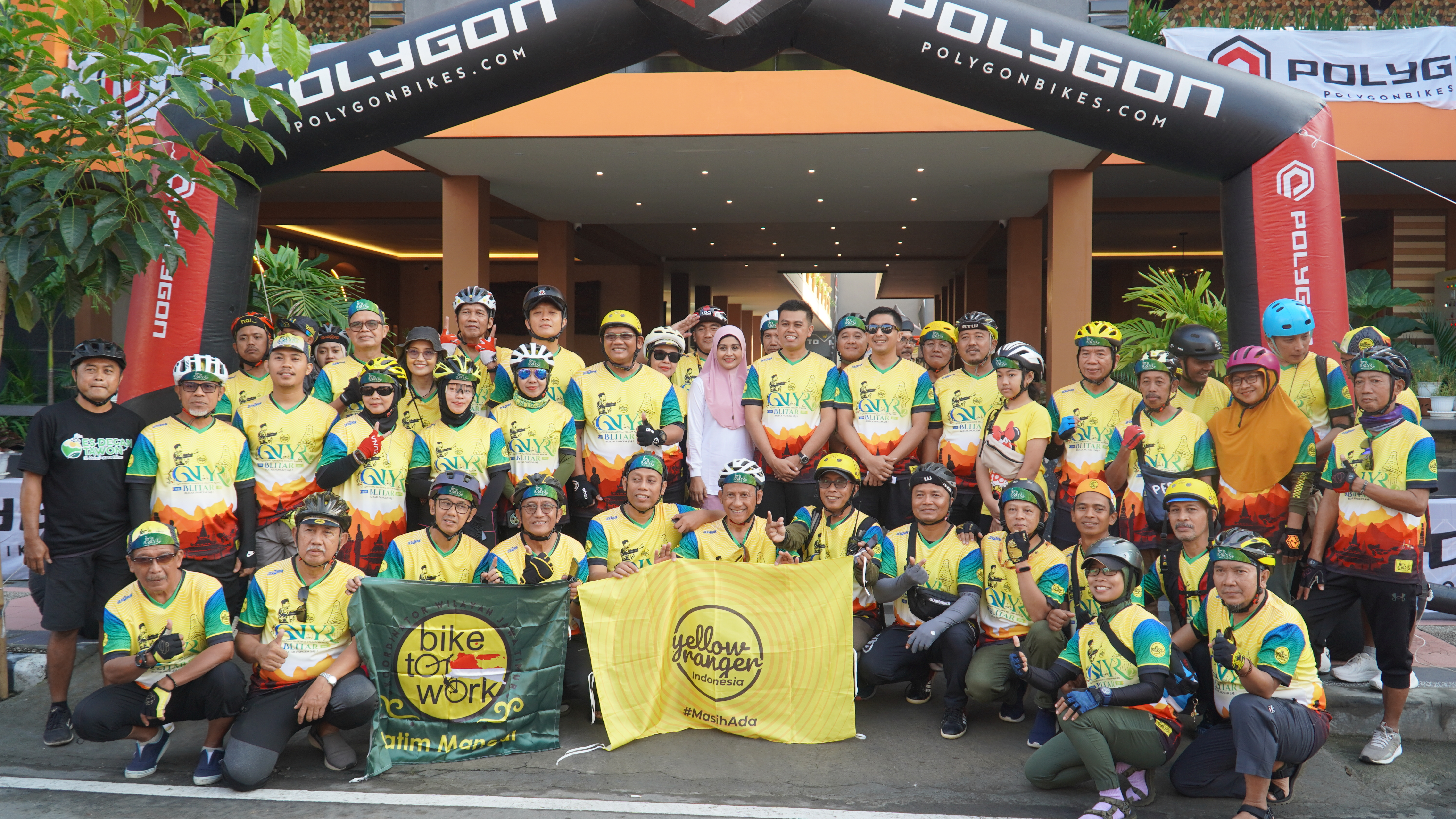 15 Juni 2025 - Gowes bareng Anggota YELLOW RANGER INDONESIA  (Start Hotel Home Jalan Merdeka)