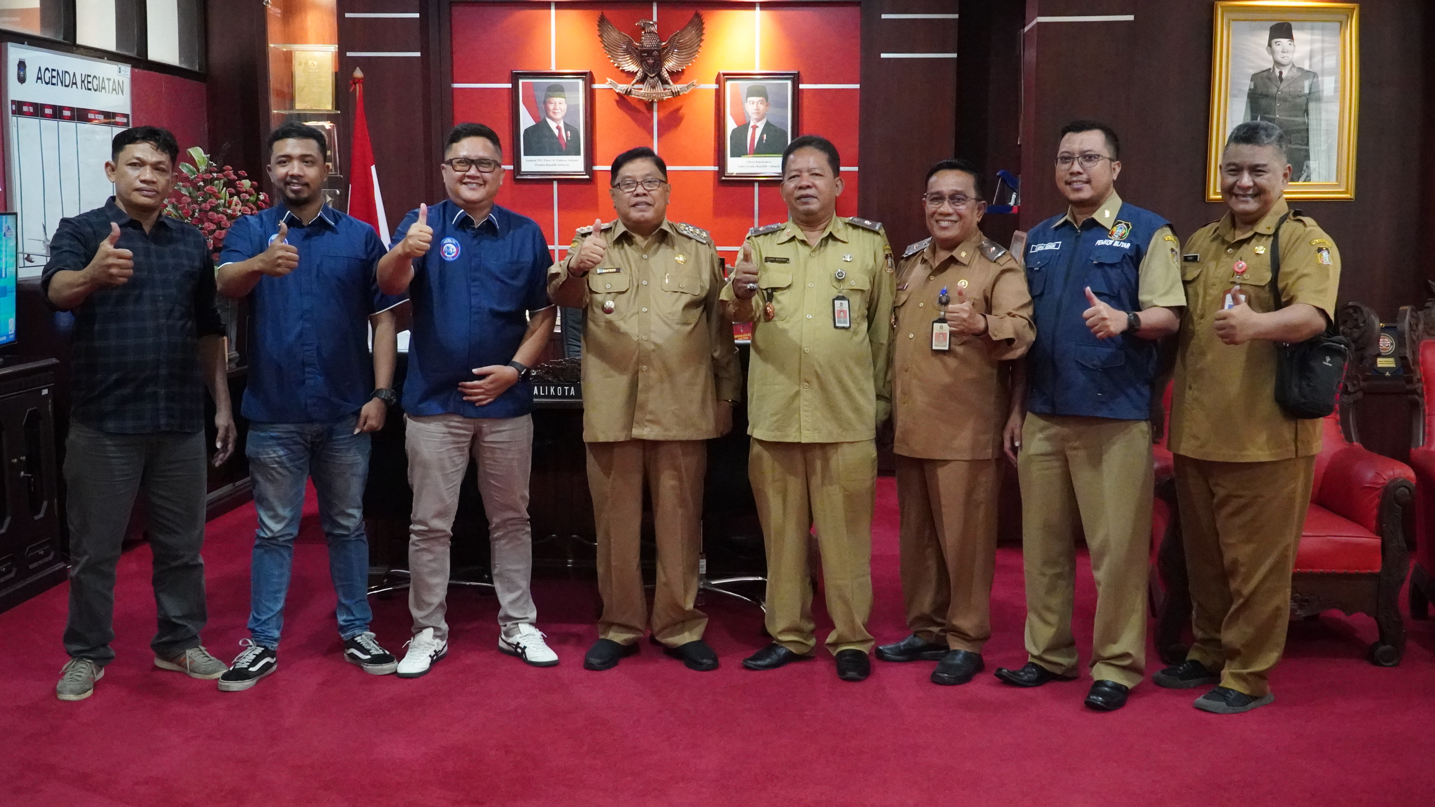 20 Januari 2025 - Penandatanganan Addendun Perjanjian Kerjasama PEMKOT BLITAR Dengan PT AREMA ABBI