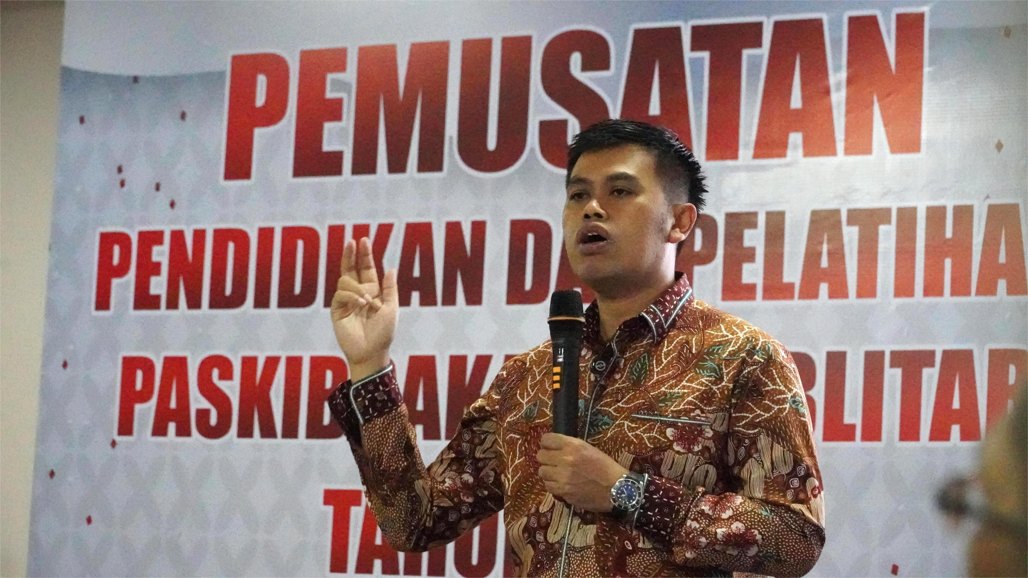 12 Agustus Pengarahan Wali Kota kpd Calon Paskibraka Kota Blitar Tahun 2025