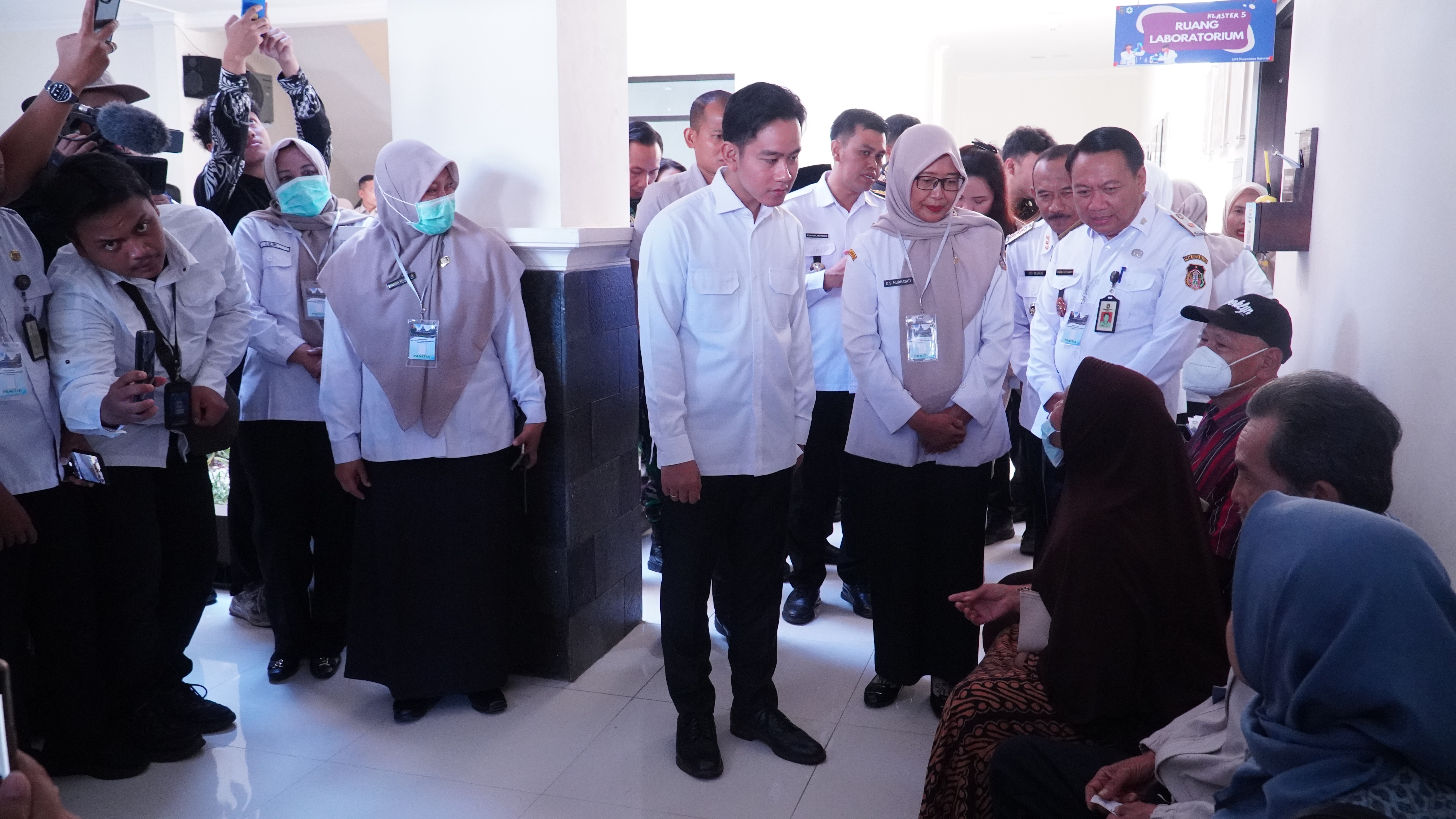18 Juni 2025 - Peninjauan CEK KESEHATAN GRATIS oleh WAPRES RI di Puskesmas Sukorejo