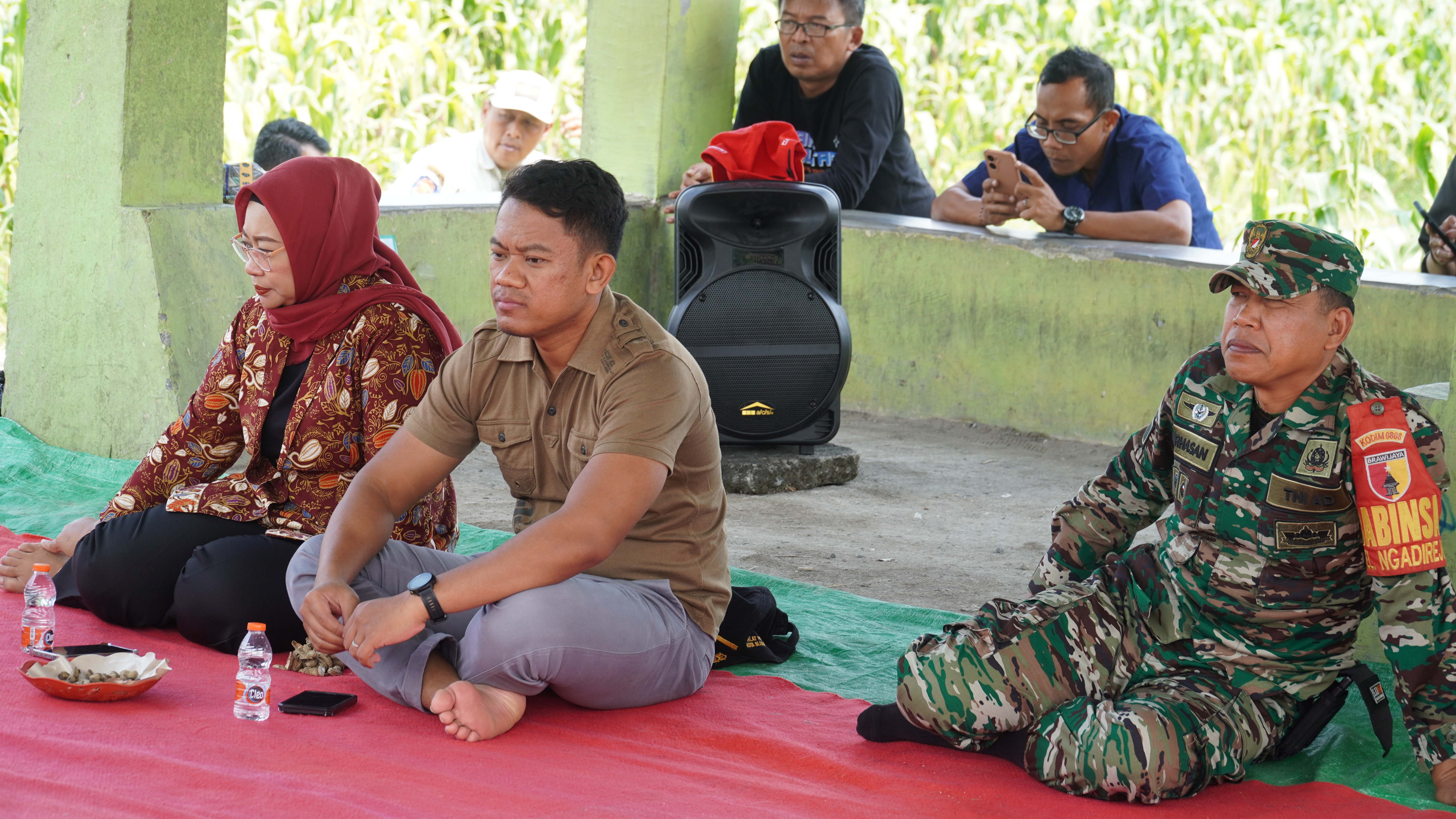 26 Juli-2025 Rembug Bolo Tani Bersama Mas Wali di Gubug Tani Poktan di Kelurahan Ngadirejo
