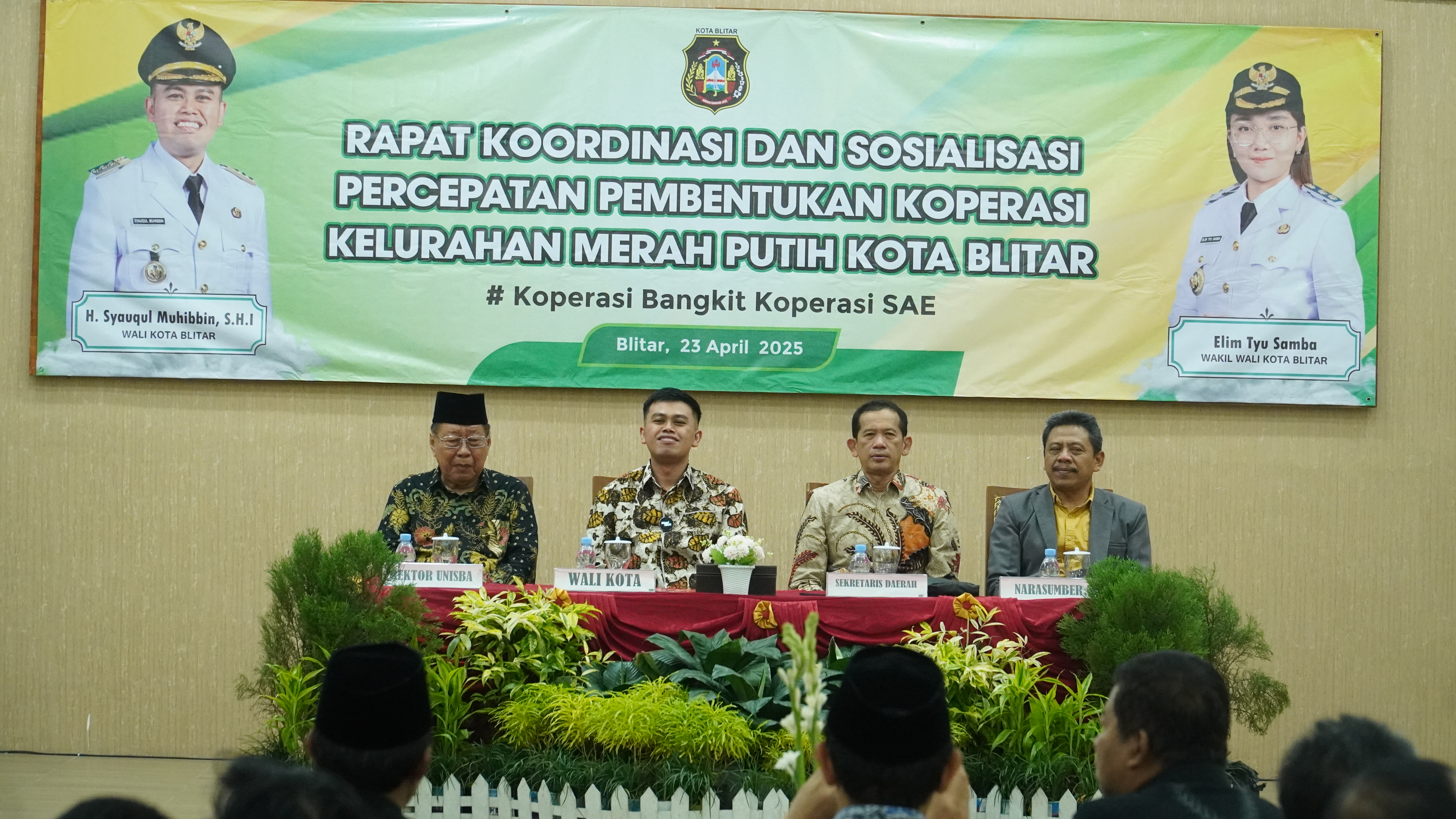 23 April 2025 - Pembukaan Sosialisasi Percepatan Pembentukan KOPERASI MERAH PUTIH di Aula PKPRI