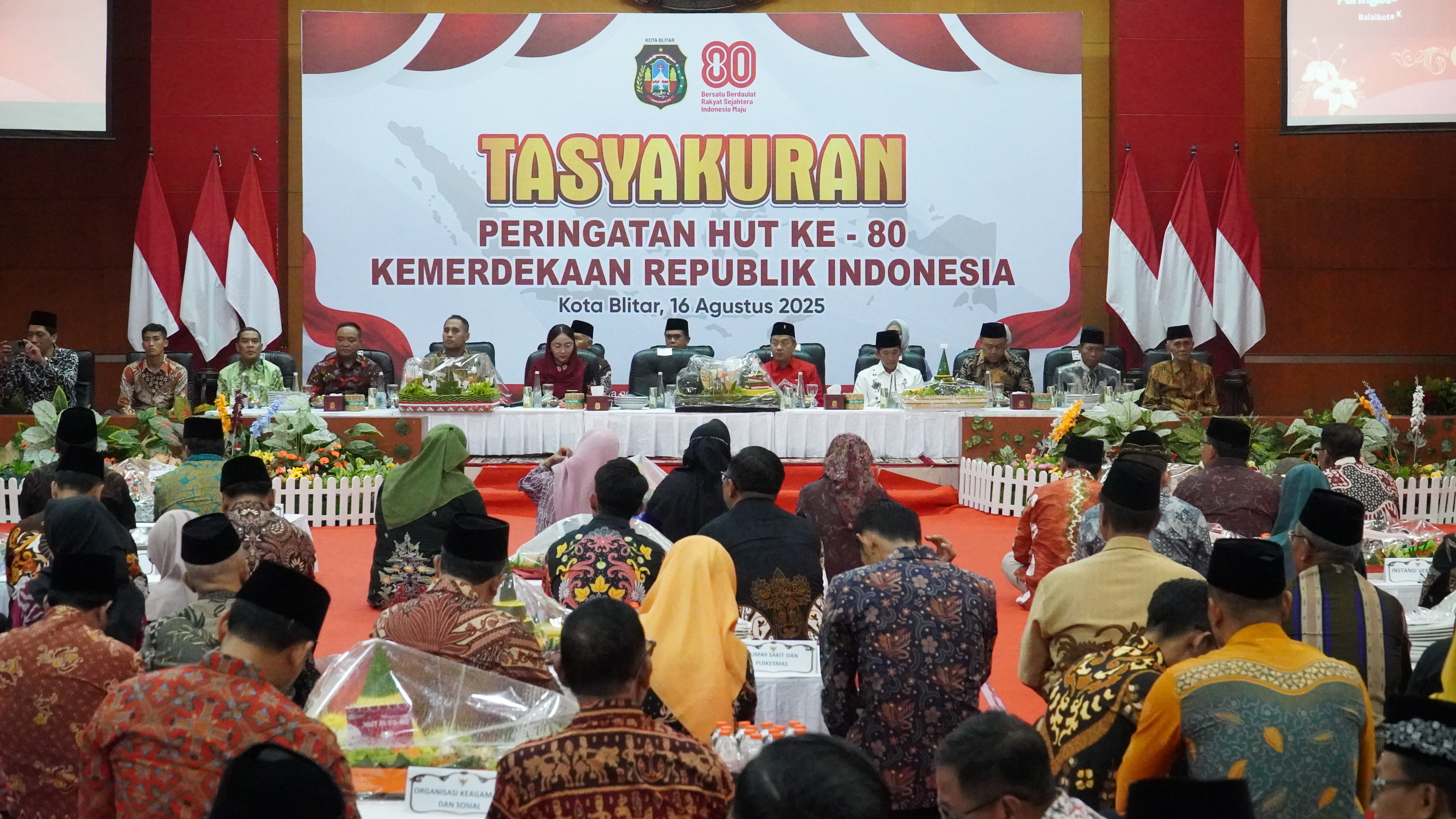 Agustus 2025- TASTAKURAN HUT K-80 RI KOTA BLITAR