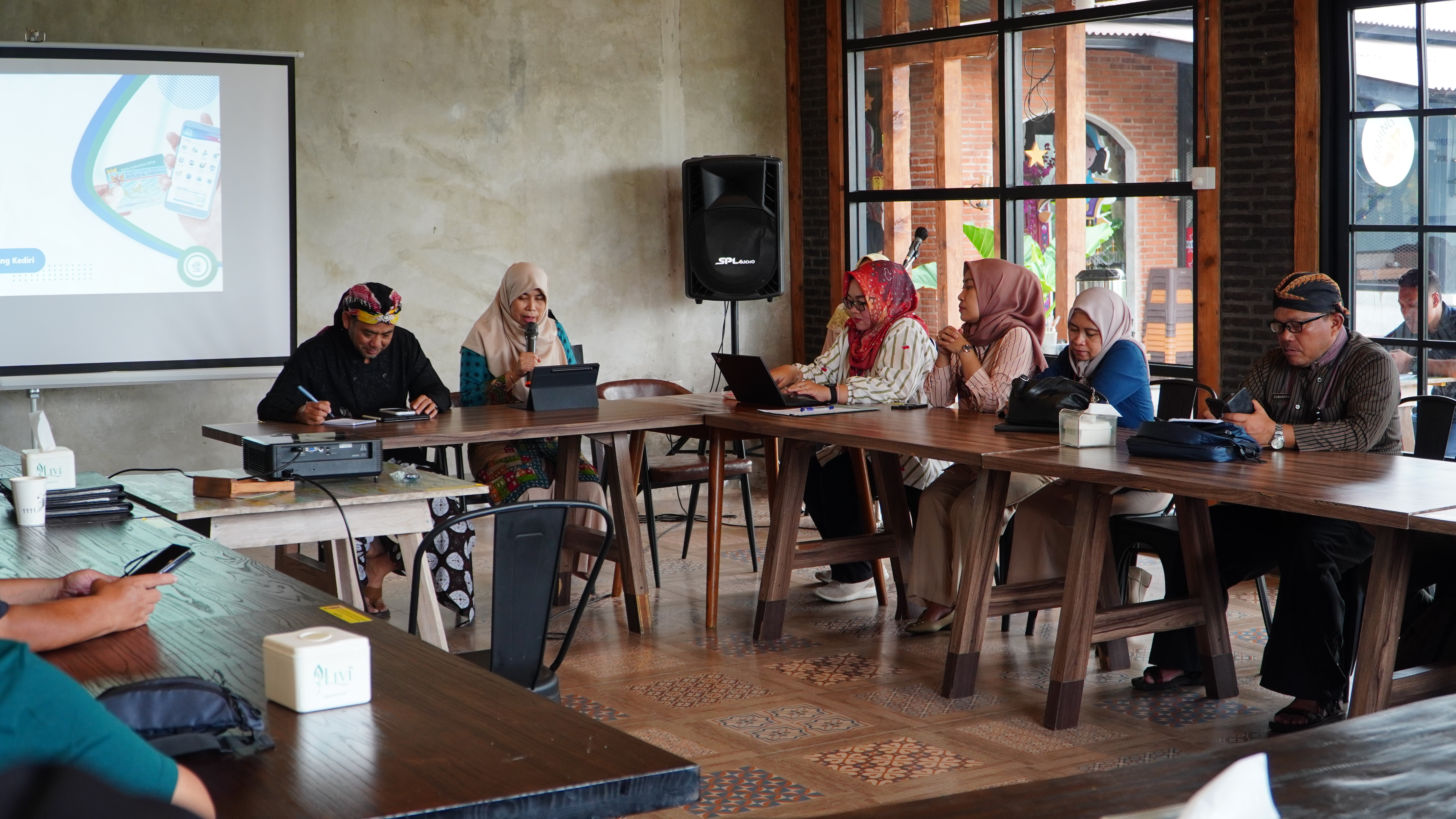 Media Gathering &amp;amp; Sehat Bersama JKN&amp;amp; di Warung Koening jl.Mastrip 49