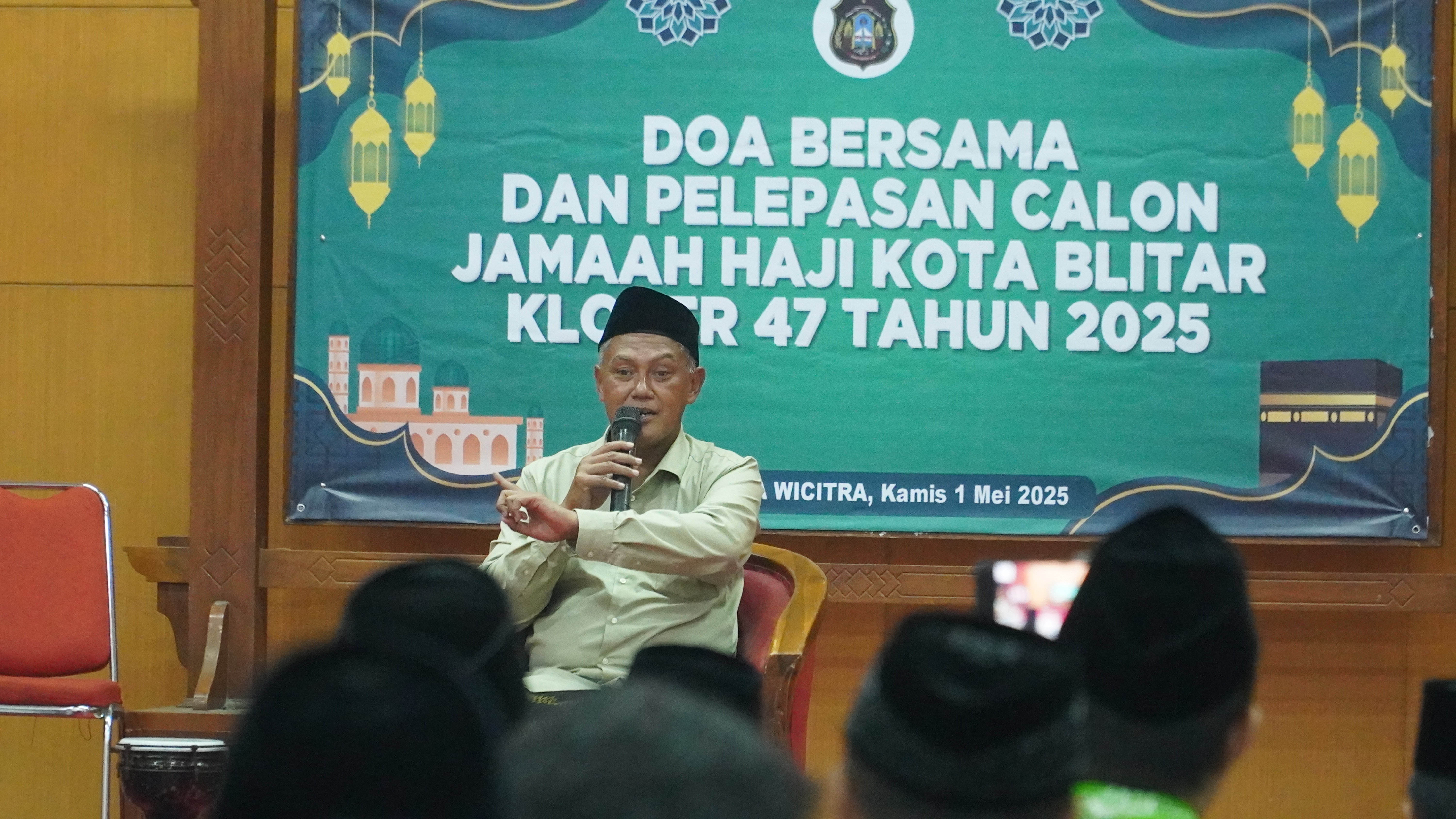 1 Mei 2025 - Pelepasan Calon Jamaah Haji Kota Blitar Tahun 2025
