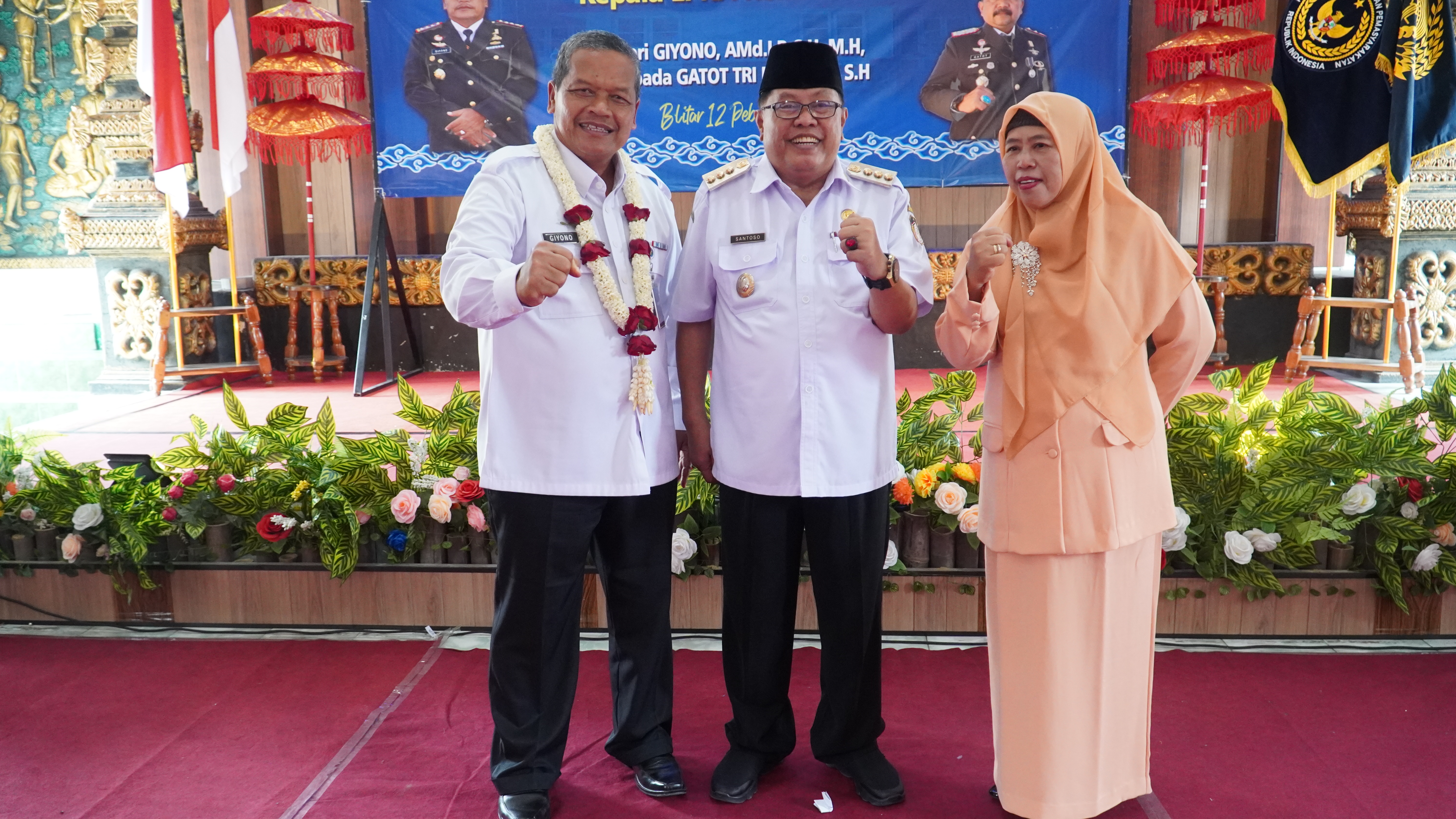 12 Februari 2025 - Sertijab dan Pisah Sambut KEPALA LEMBAGA PEMBINAAN KHUSUS ANAK KELAS 1 BLITAR  di Aula Lapas Anak Blitar