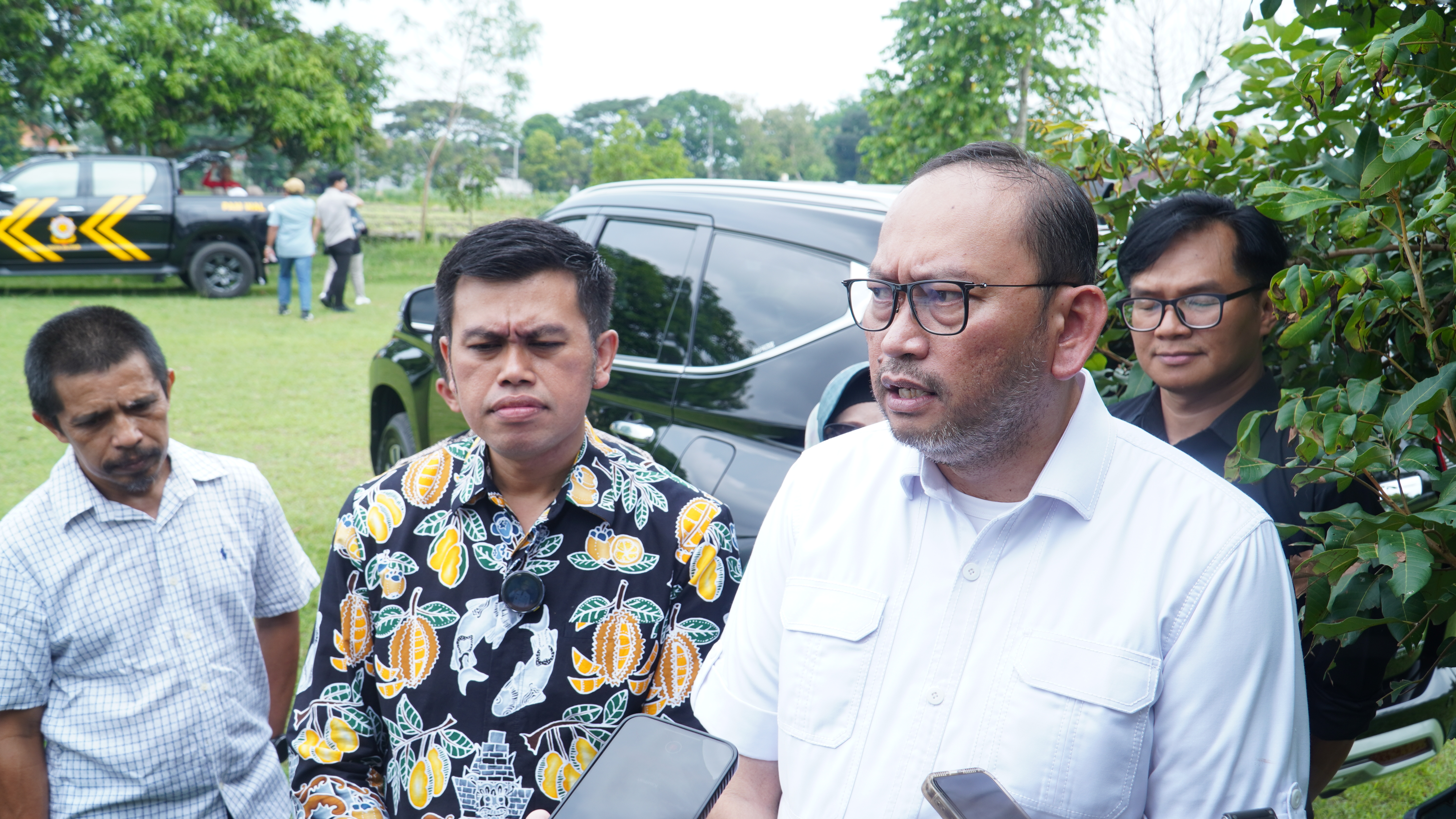 17 Mei 2025 - Kunjungan SEKJEN KEMENSOS RI  Bapak Roben Ricco di exs SMPN 6 &amp;amp; Lapangan Kauman