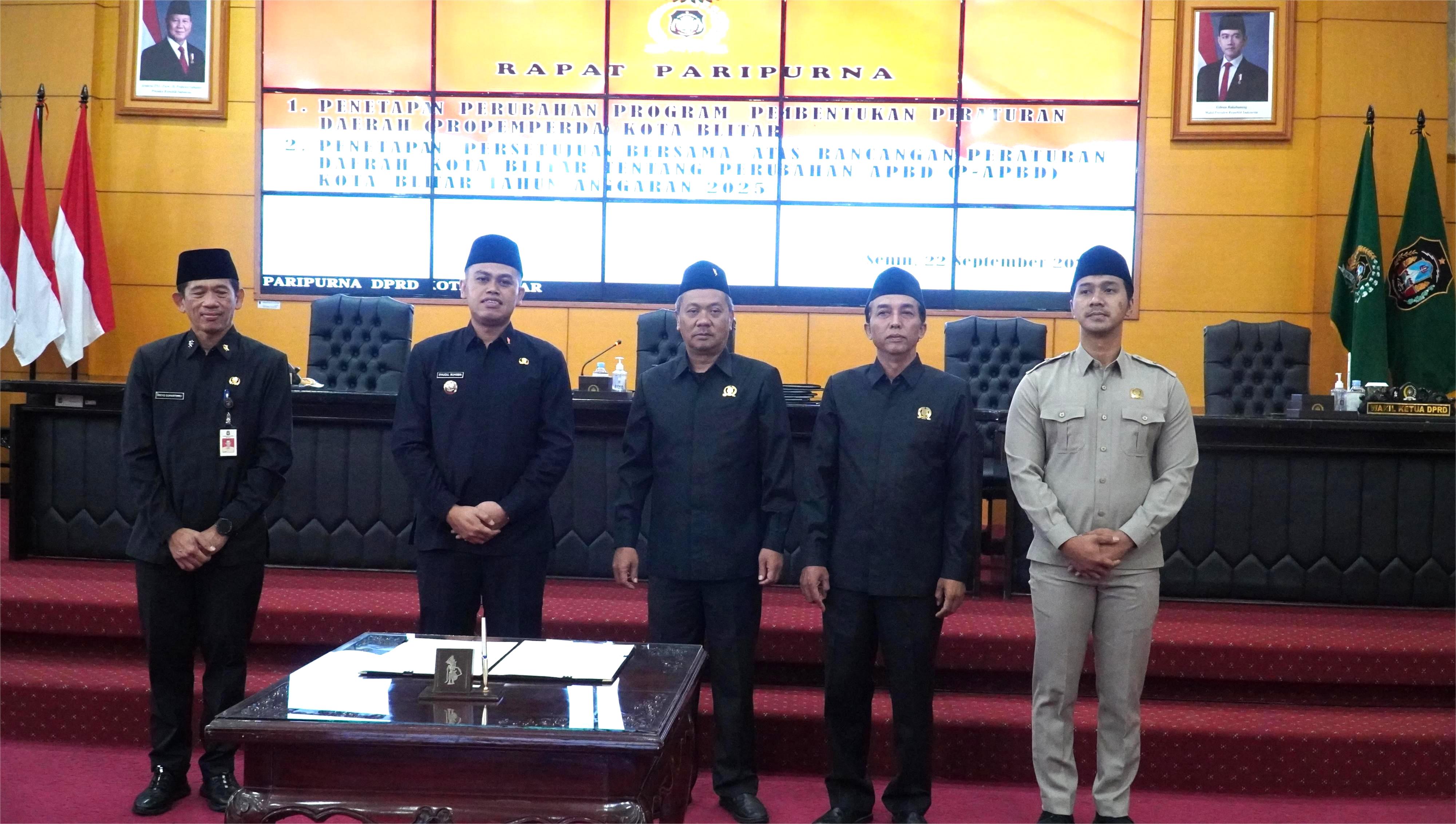 22 September 2025- RAPAT PARIPURNA DPRD