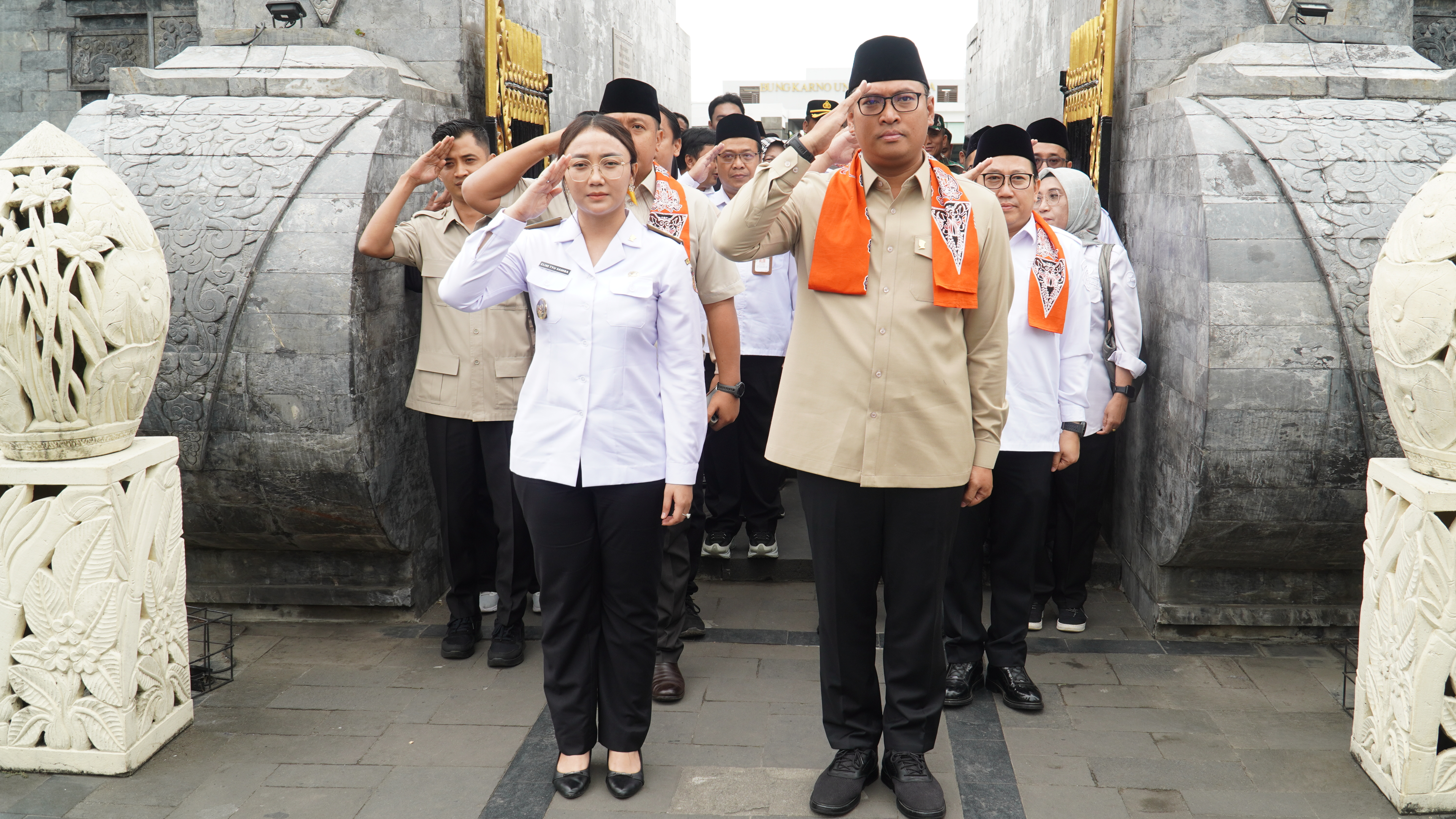 Kunjungan Ziarah WAMENTAN RI Bapak Sudaryono di MBK