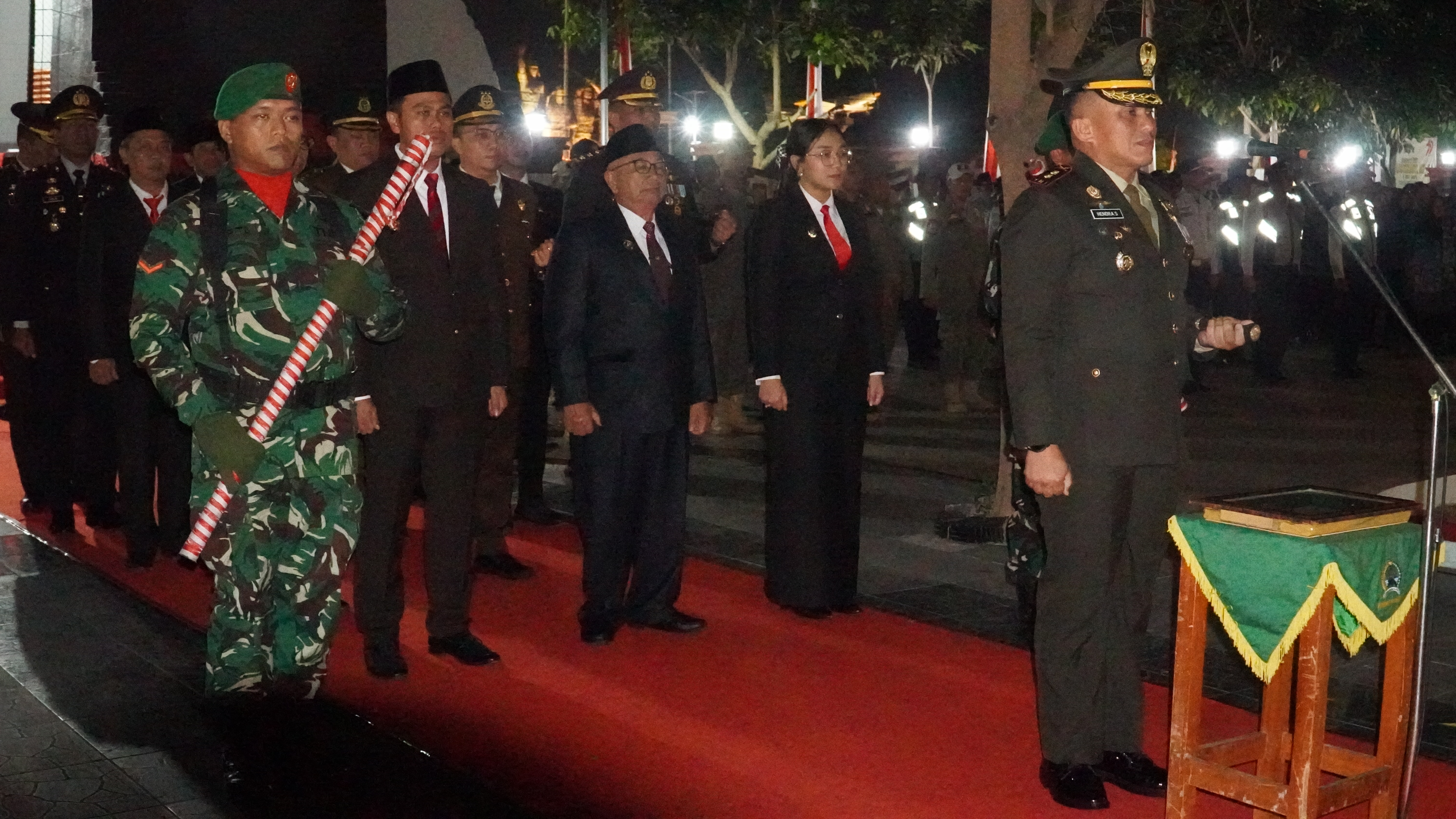 Agustus 2025-Apel Kehormatan &amp;amp; Renungan Suci HUT K-80 Kemerdekaan RI di TMP R Wijaya