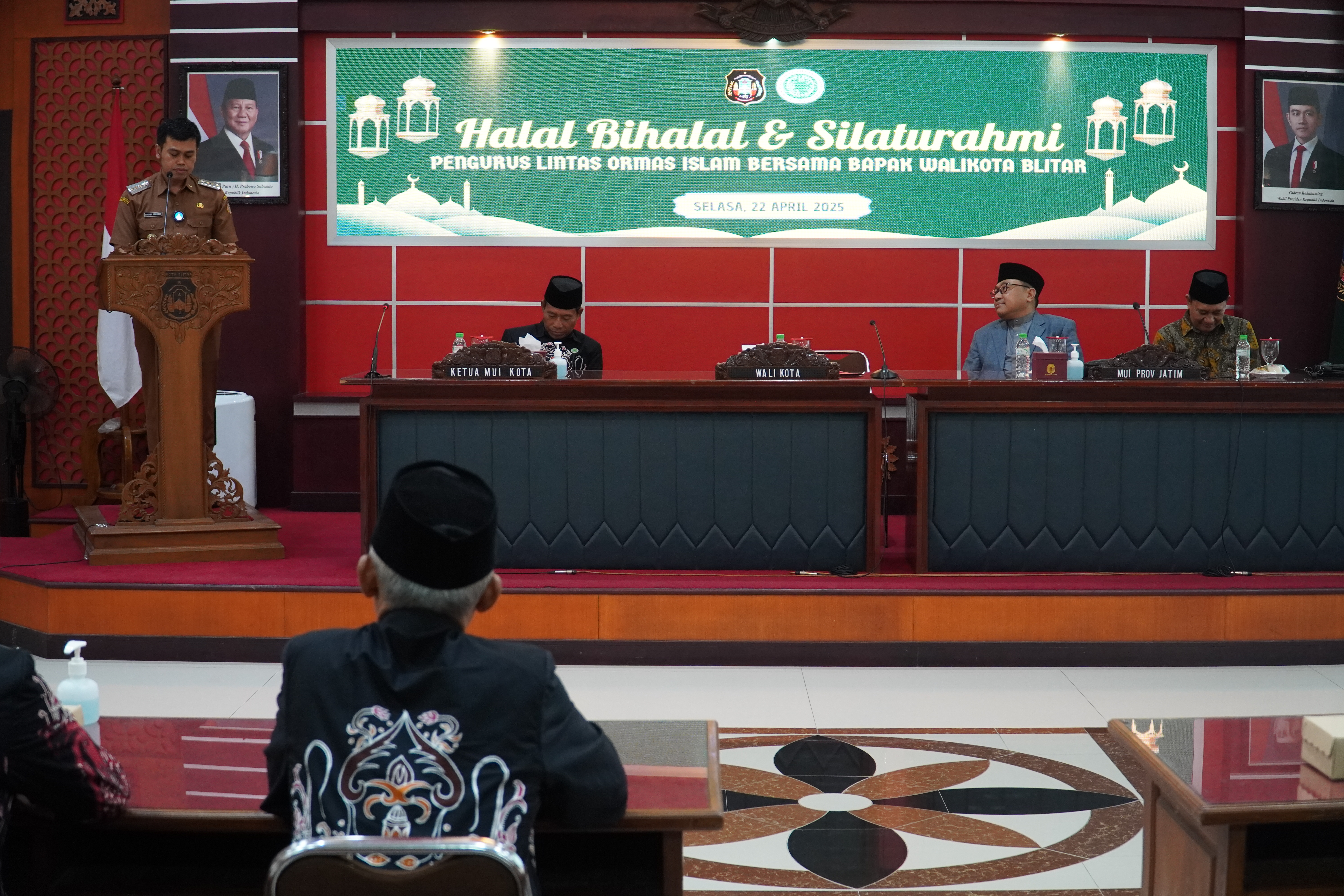 22 April 2025 - Halal Bihalal dan Silaturahmi Pengurus Lintas Ormas Islam Bersama Wali kota Blitar