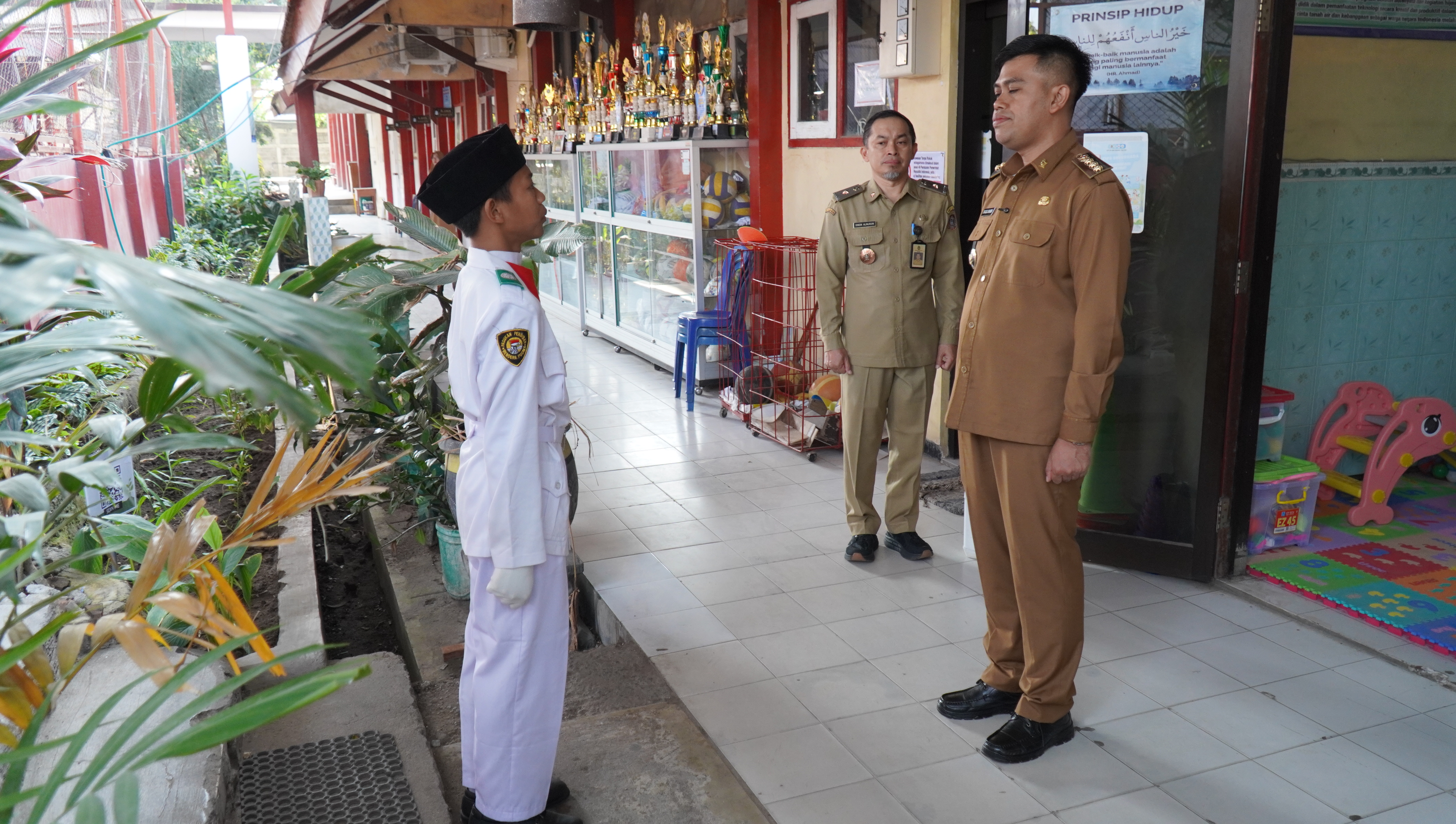 UPACARA HARI SENIN di SMPN 7 KoTA Blitar