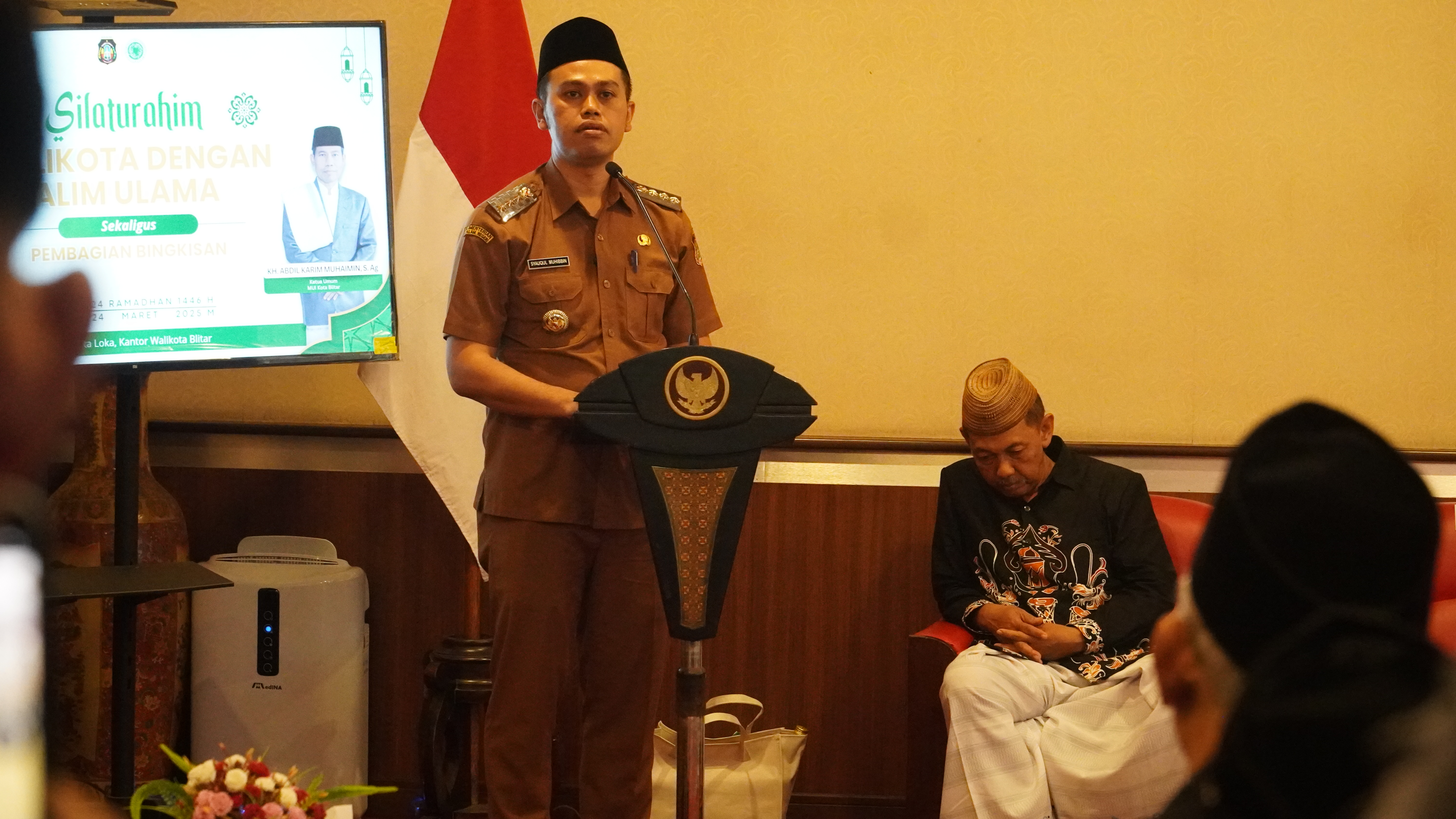 24 Maret 2025 - Pembagian Bingkisan &amp;amp; TAARUF bagi Alim Ulama di Ruang Samaptaloka