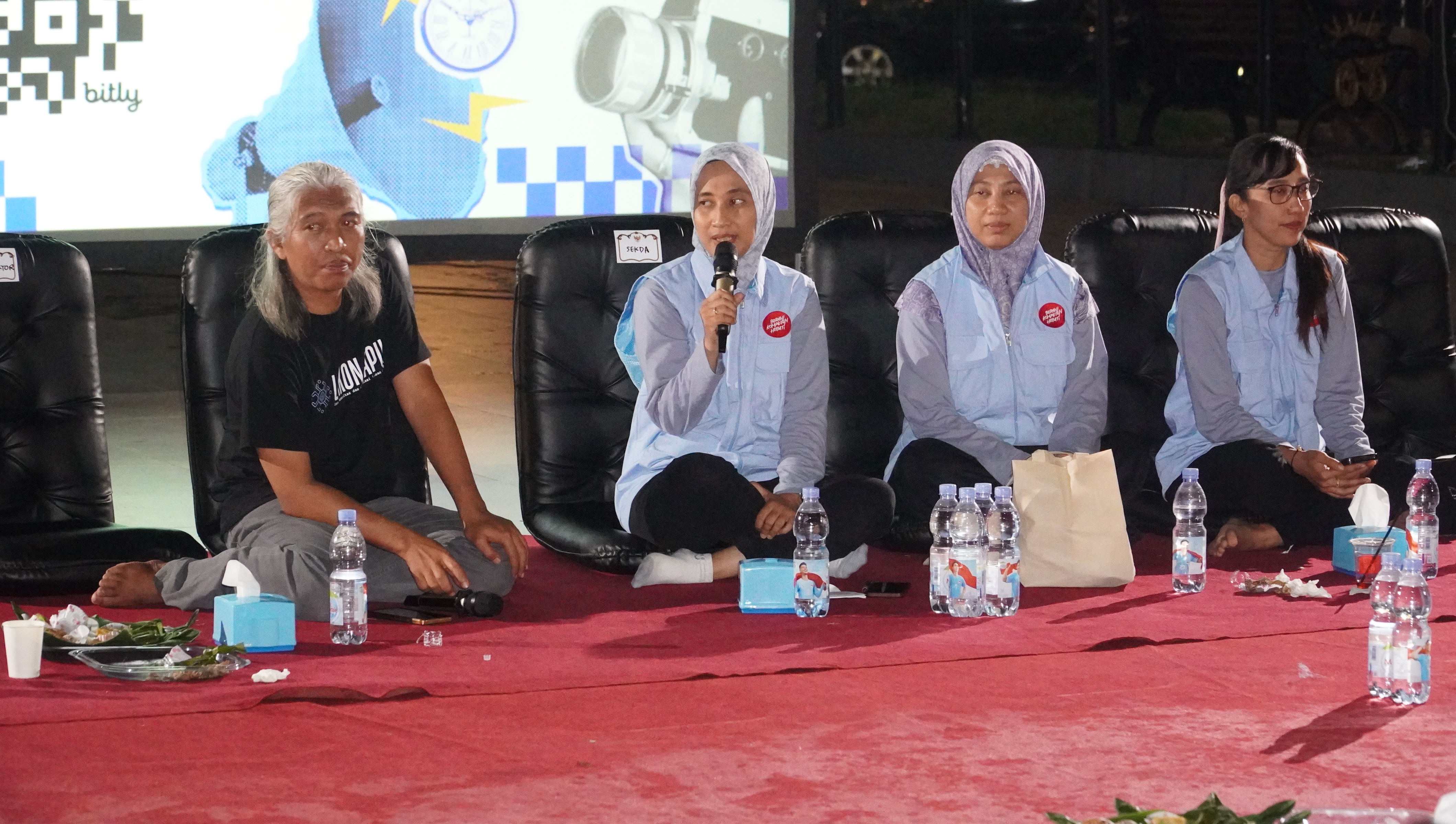 5 Oktober 2025- Pemutaran Film Bertema Anti Korupsi di Taman Plaza Monumen PETA