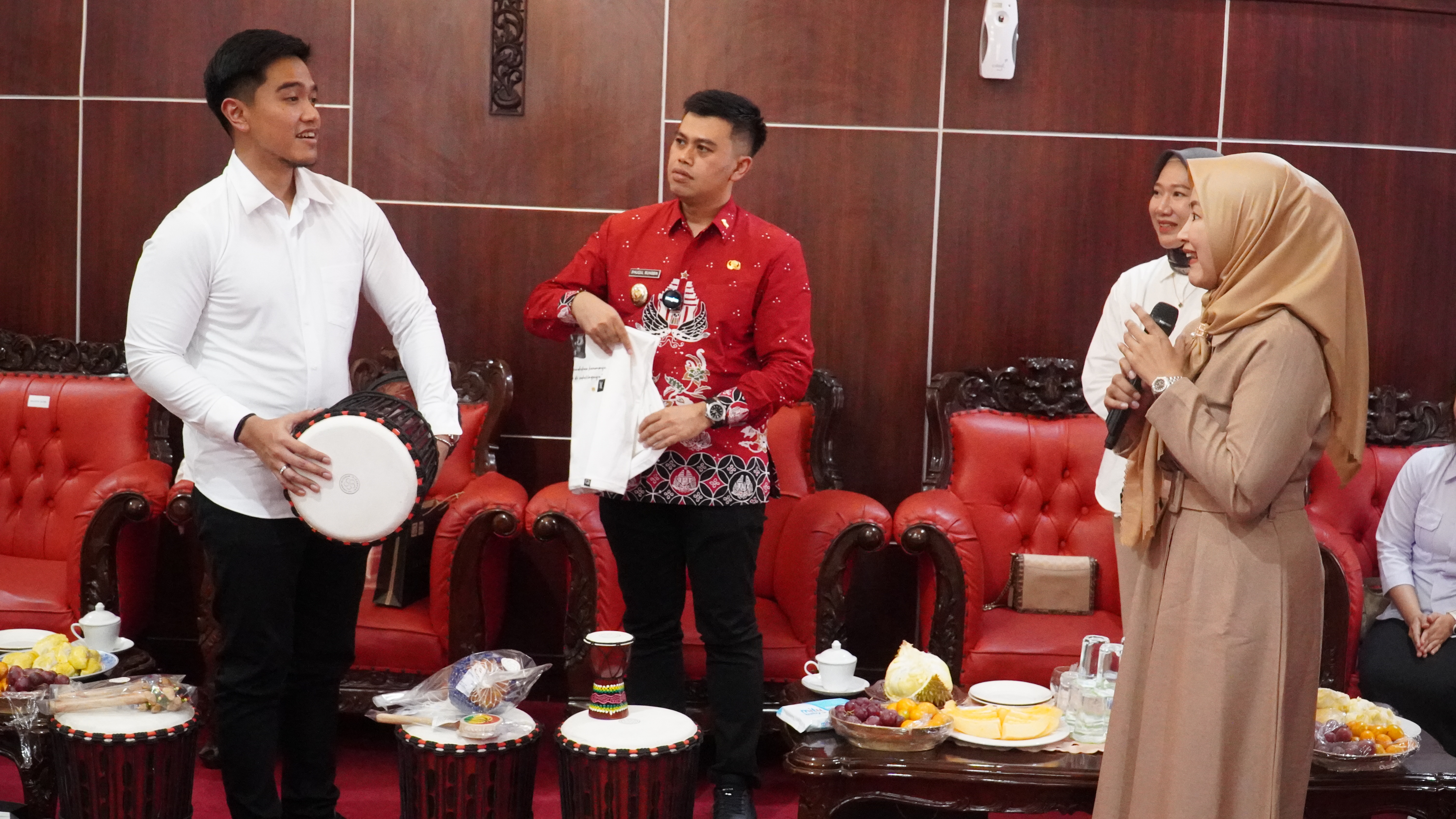 24 April 2025 - Penerimaan Kunjungan KETUA UMUM PARTAI PSI MAS KAESANG PANGAREP