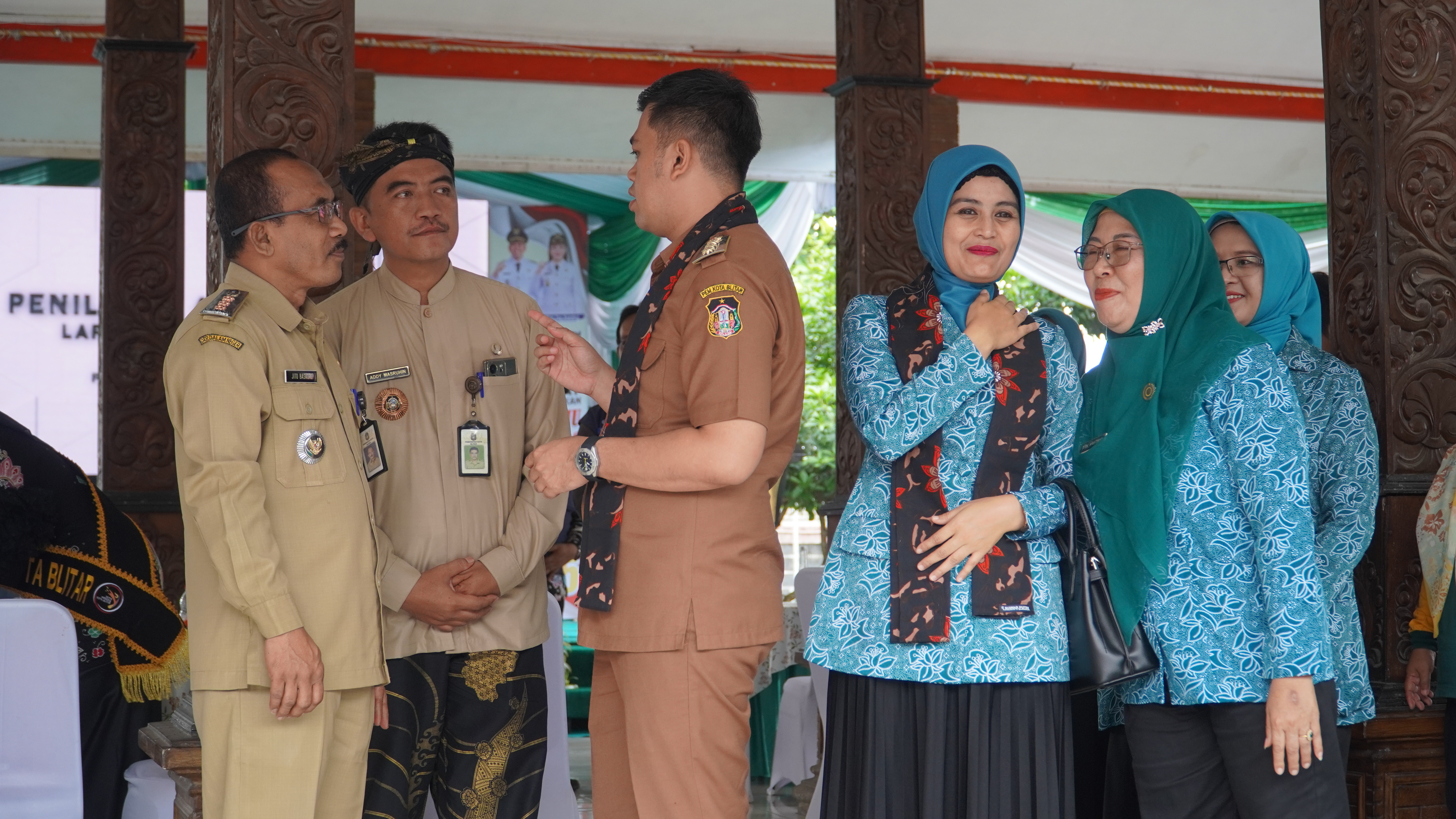 27 Mei 2025 - Penerimaan Tim Verifikasi Lapangan Gotong Royong di Balai Kelurahan Pakunden