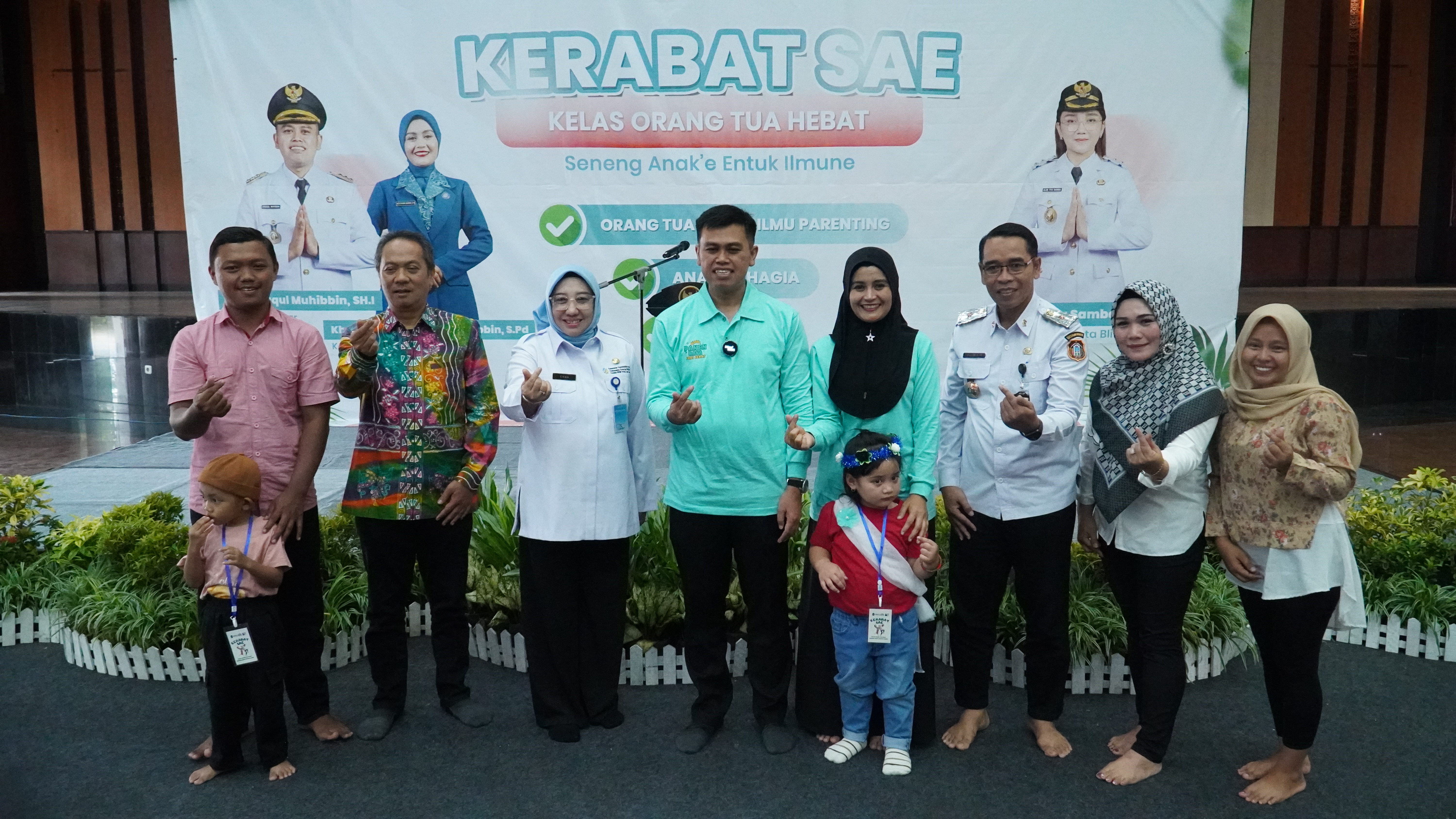 30 April 2025 - Launching KERABAT SAE (Kelas Orang Tua Hebat,Seneng Anak e Entuk Ilmune) di Gedung Kesenian Aryo Blitar