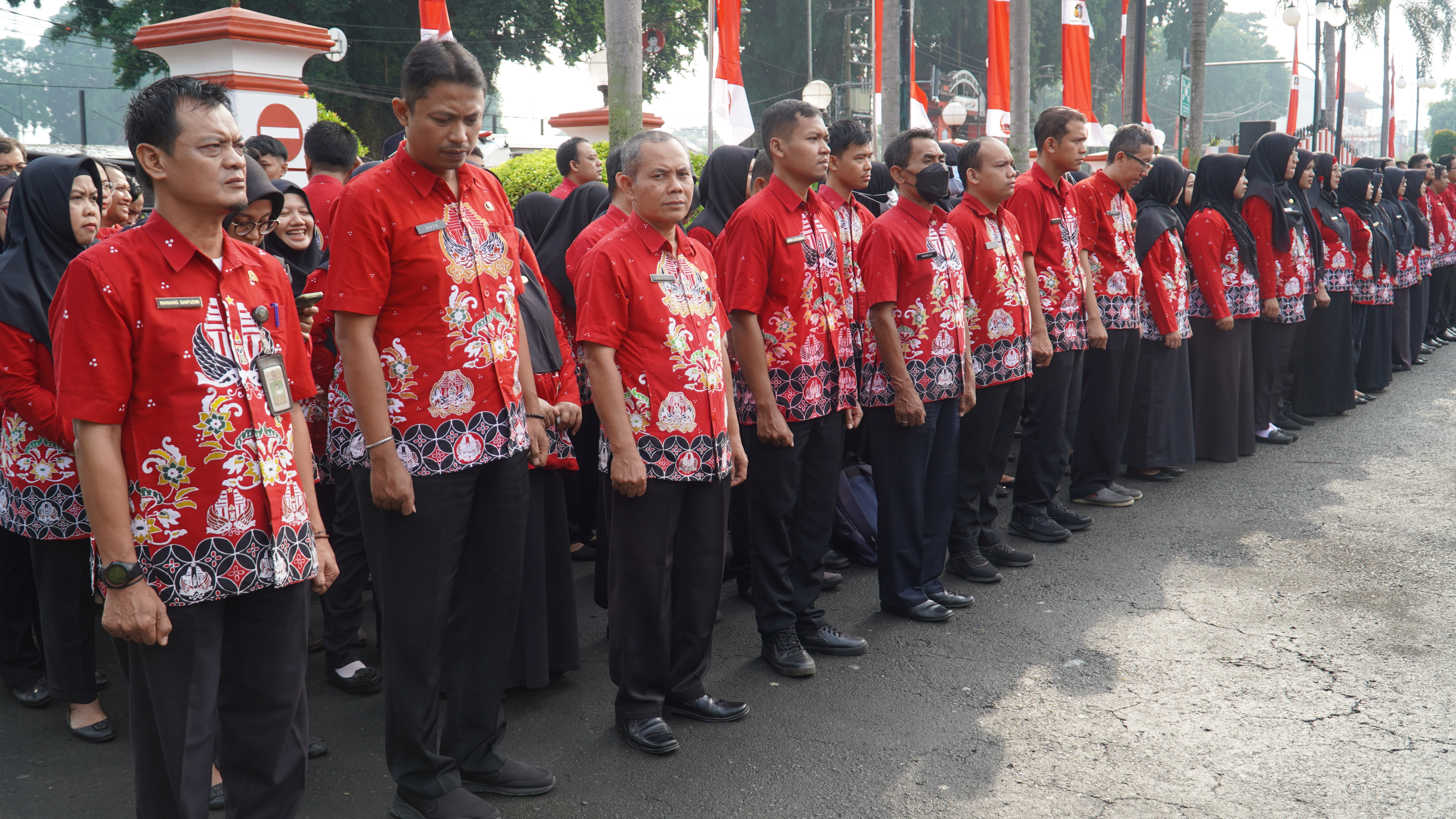 27 Maret 2025 - Apel Gabungan ASN PEMKOT BLITAR (Bakesbangpol)